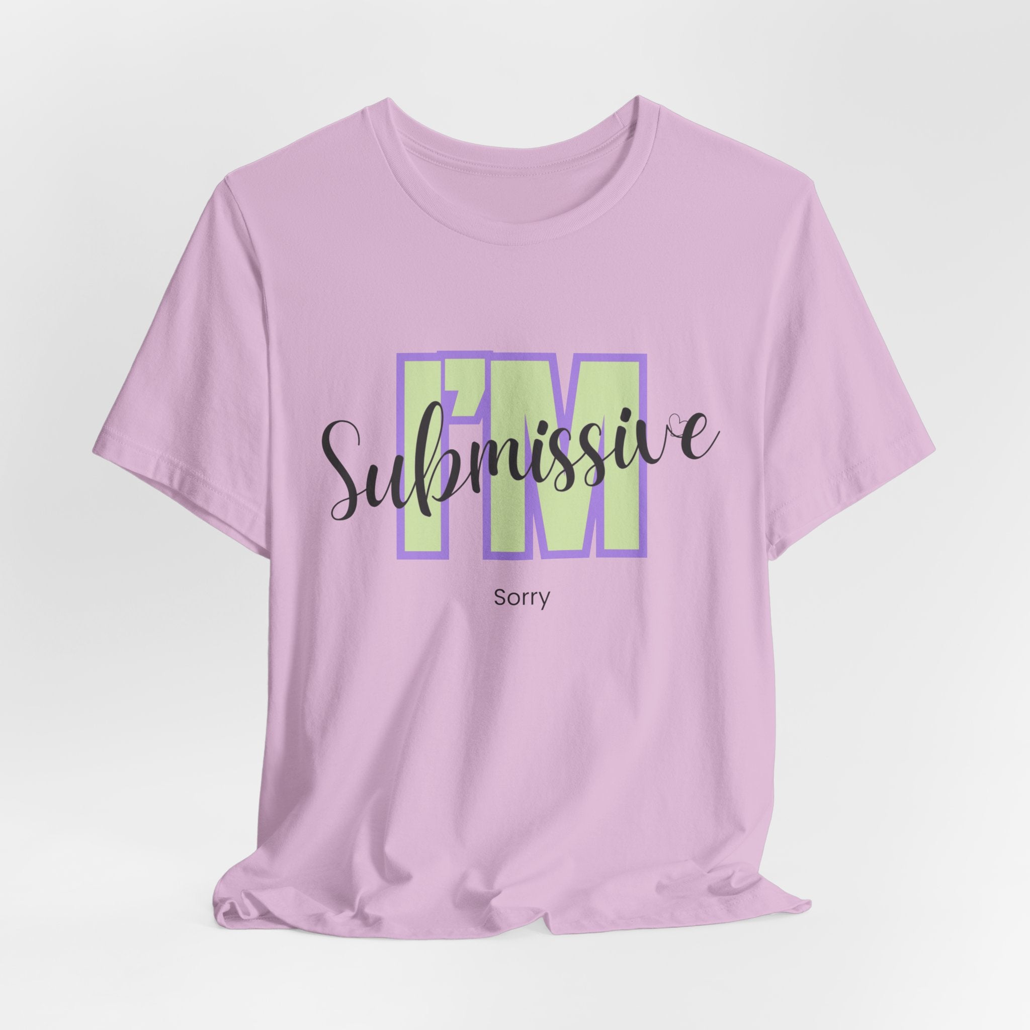 Funny I’m Submissive  -   Sorry  Unisex Heavy Cotton T‑Shirt —