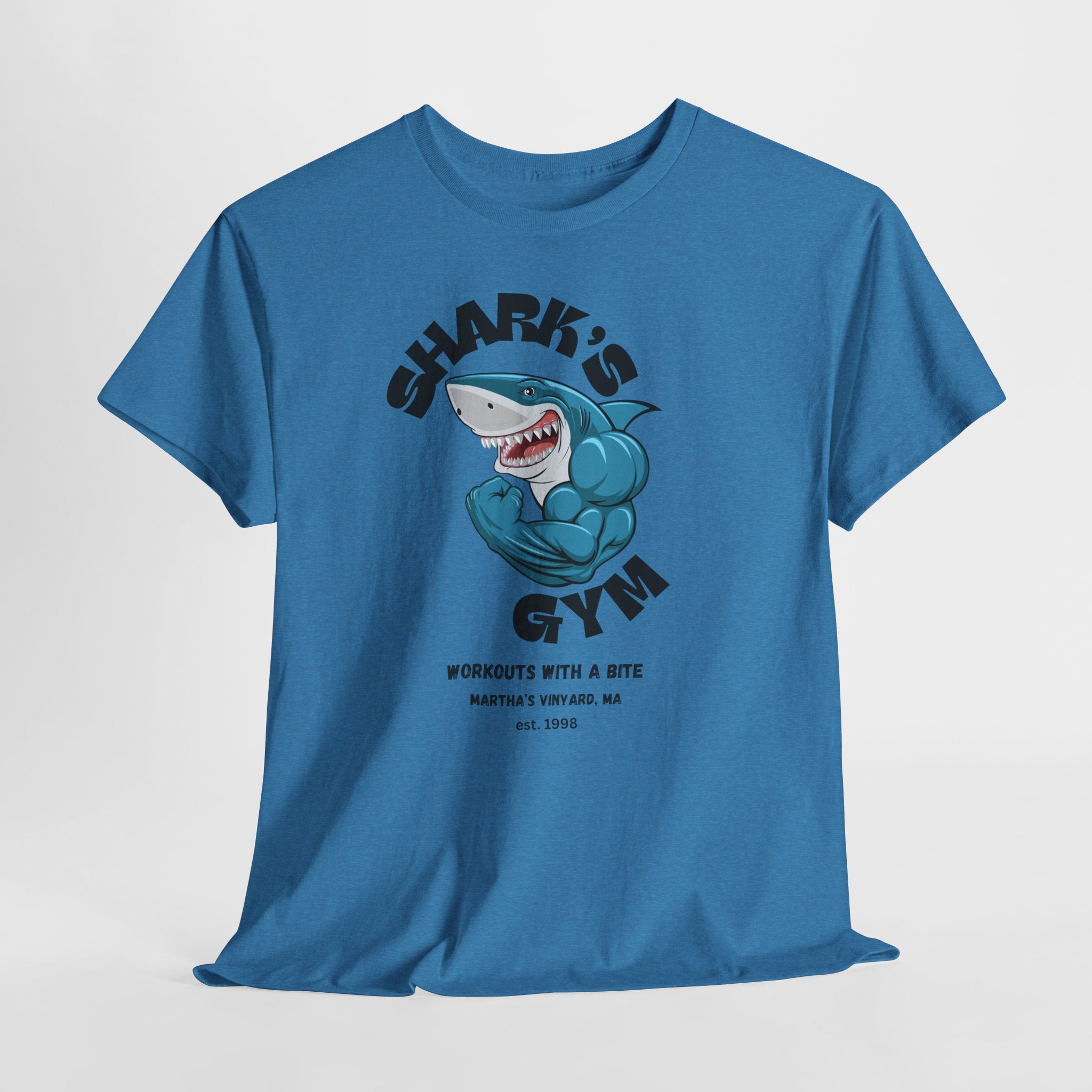 World Famous Sharkys Gym Martha's Vineyard, MA Tee