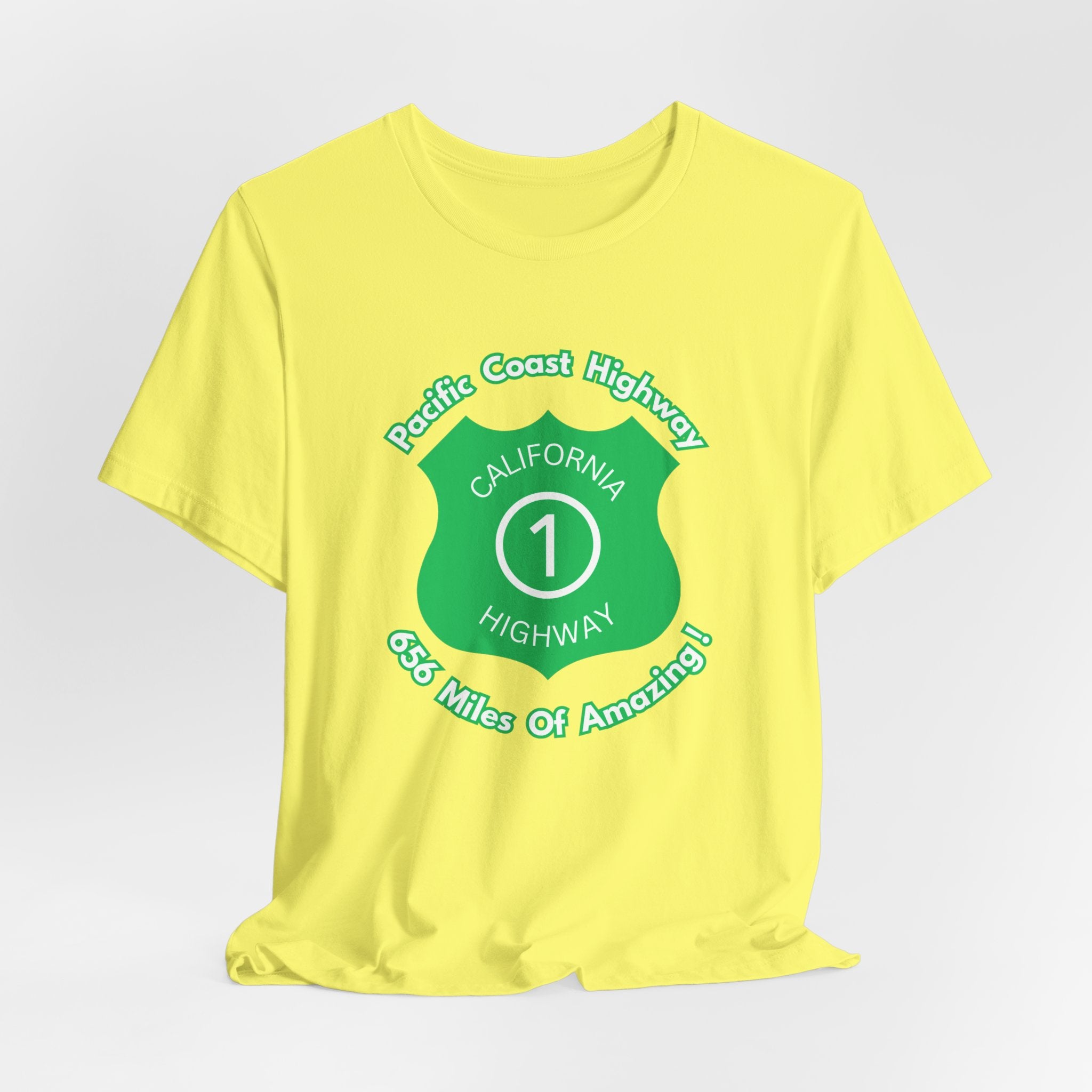 California Highway 1 Pacific Coast Highway Destination Unisex Tee | Perfect for Road Trips, Travel Lovers, Summer Vibes, Everyday Wear, and Gift Giving