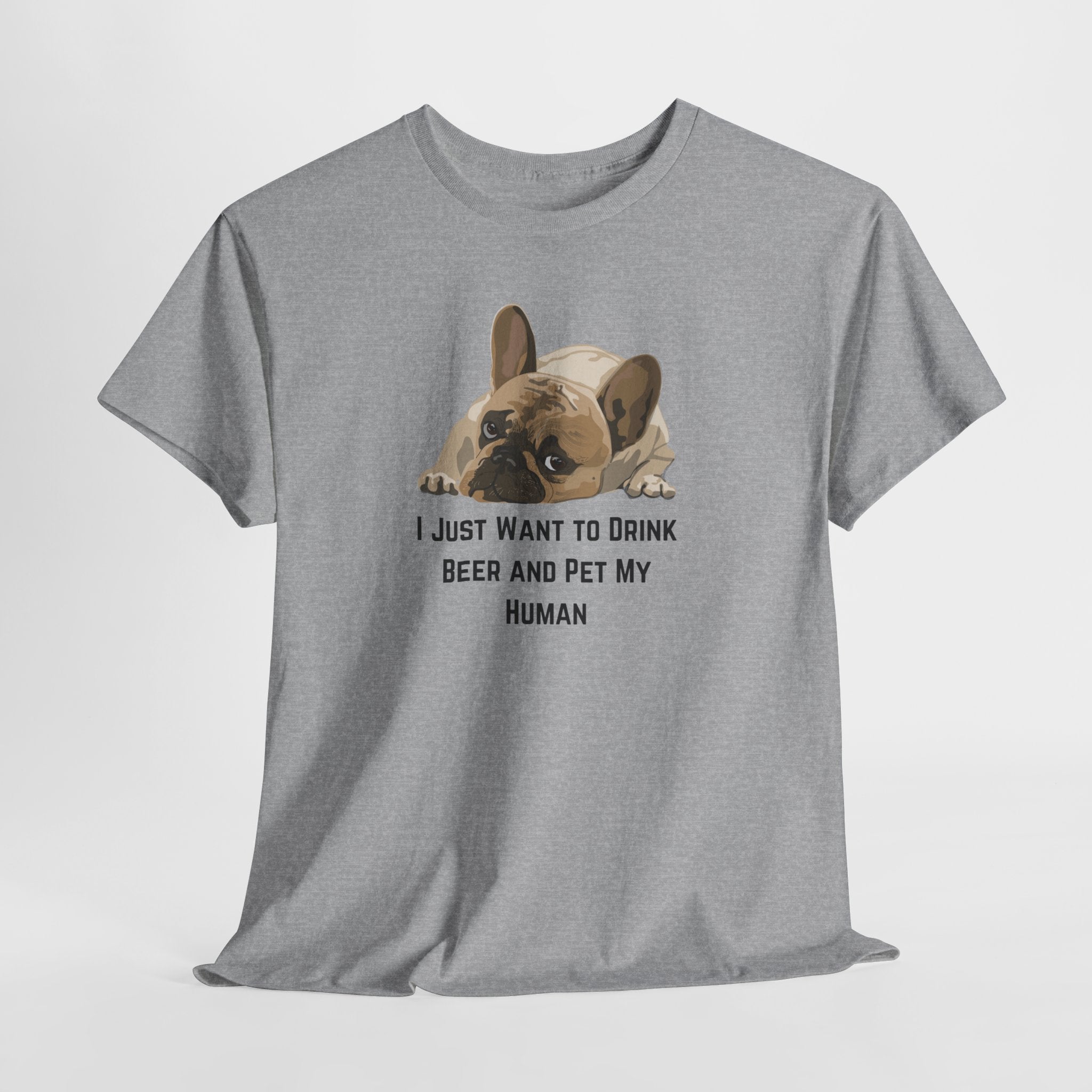 Funny Dog Lover Tee, Unisex Cotton T-Shirt, Pet Owner Gift, Dog Mom Shirt, Cute Animal Tee, Gift for Dog Lovers