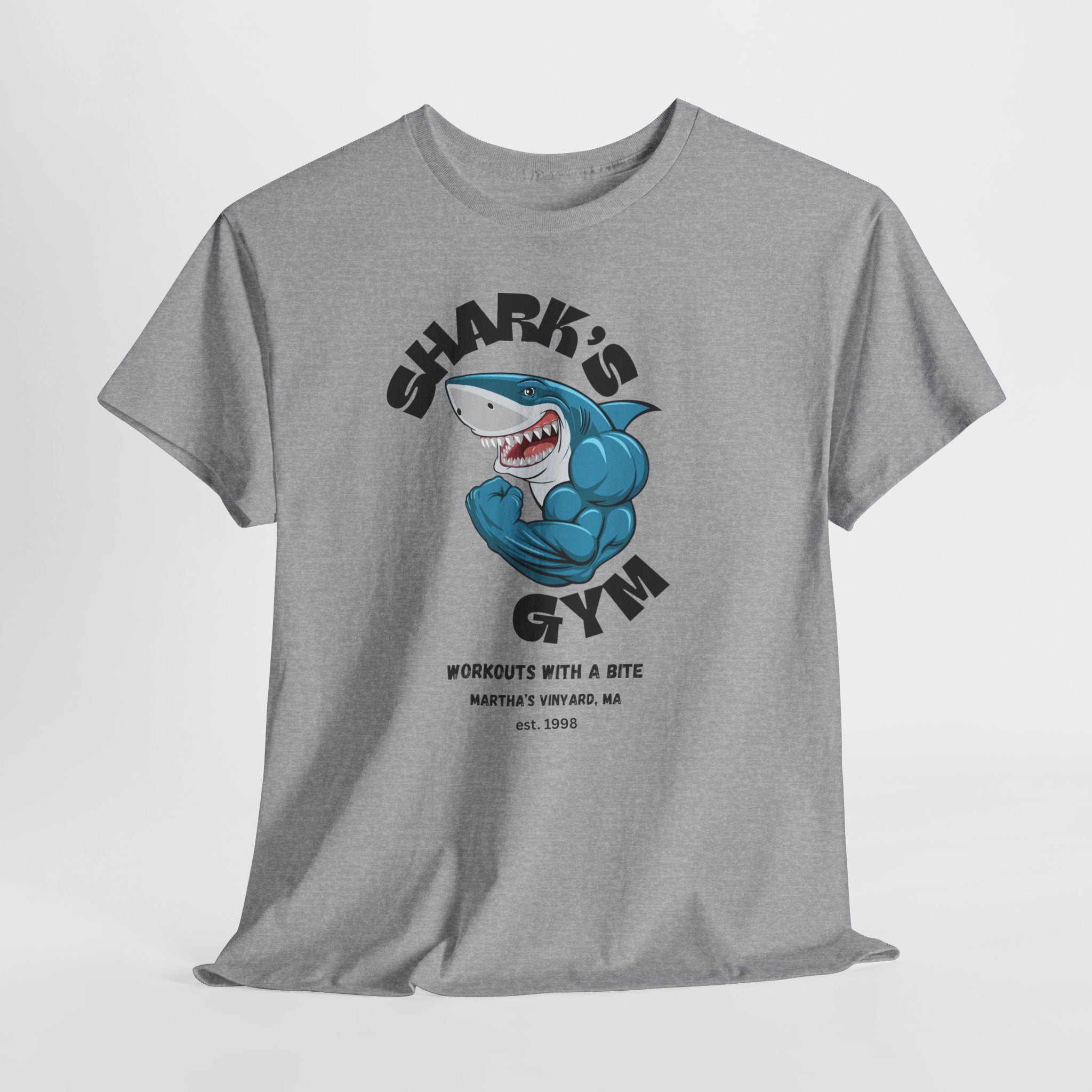 World Famous Sharkys Gym Martha's Vineyard, MA Tee