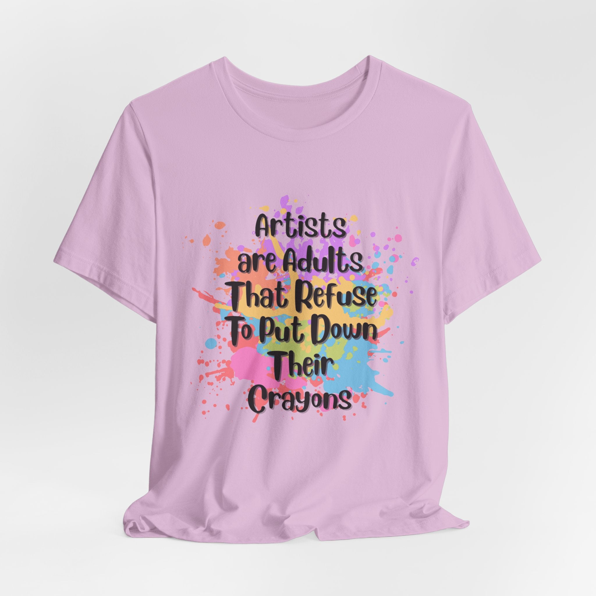 Fun Creative Artist Unisex Heavy Cotton Tee for Art Lovers, Gift for Artists, Quirky T-Shirt, Fun Casual Wear, Birthday Gift, Art Enthusiast Shirt