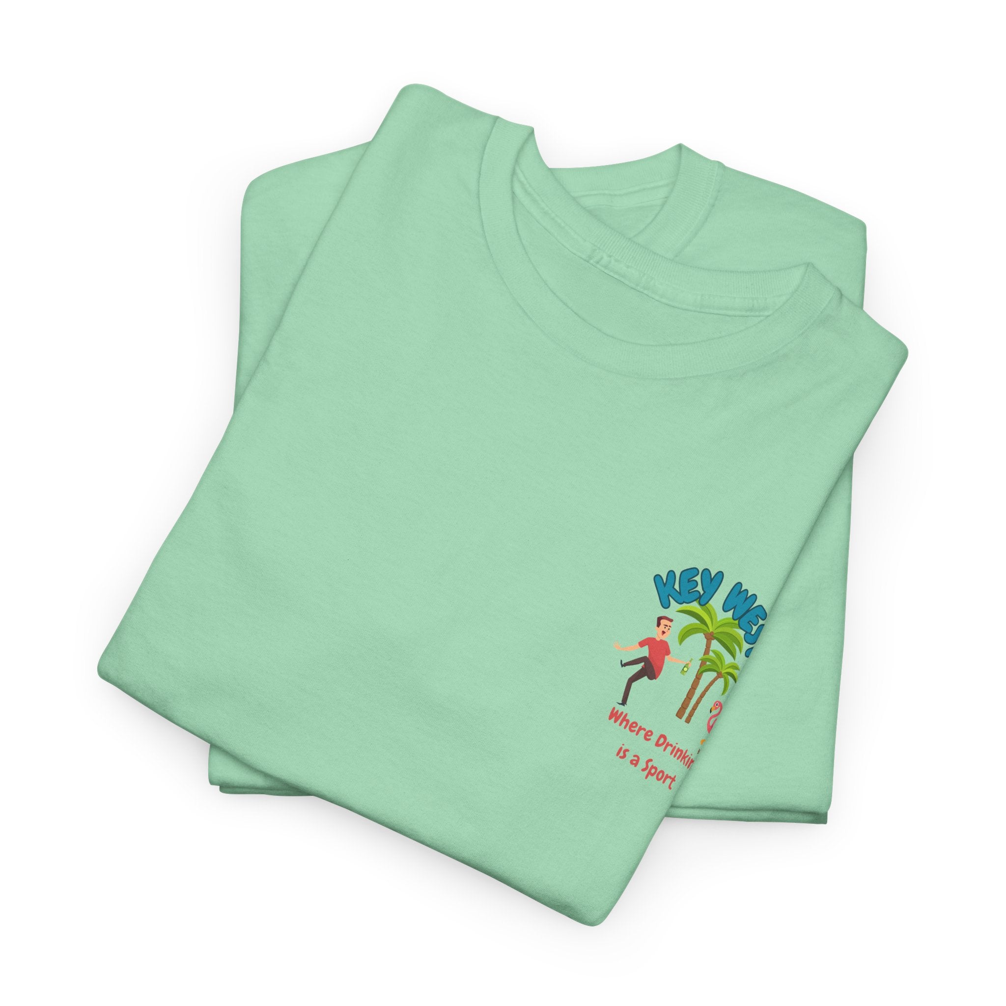 Funny Key West Drinking Unisex Tee, Casual Beachwear, Summer Outfits, Gift for Travelers, Everyday Comfort Tee