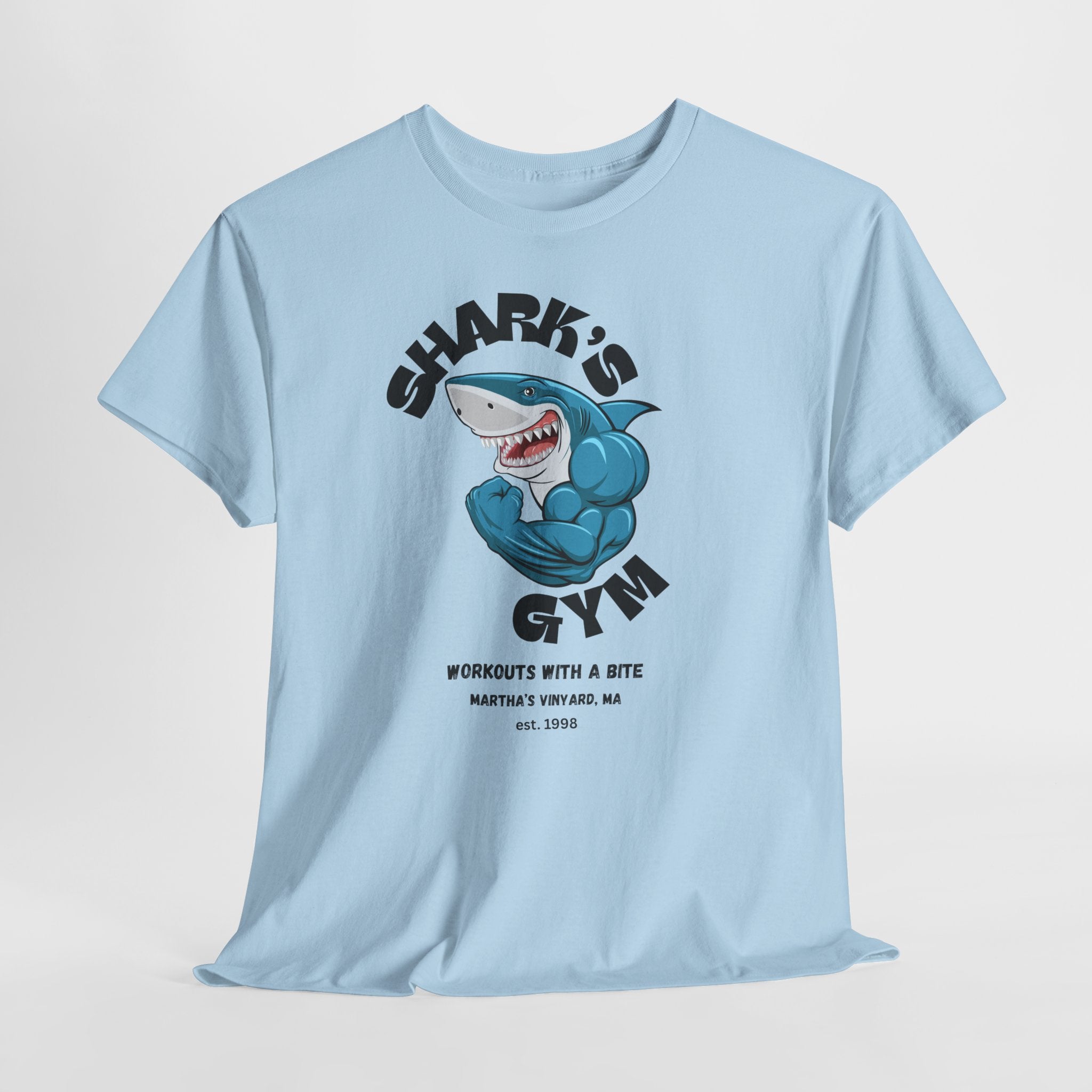 World Famous Sharkys Gym Martha's Vineyard, MA Tee