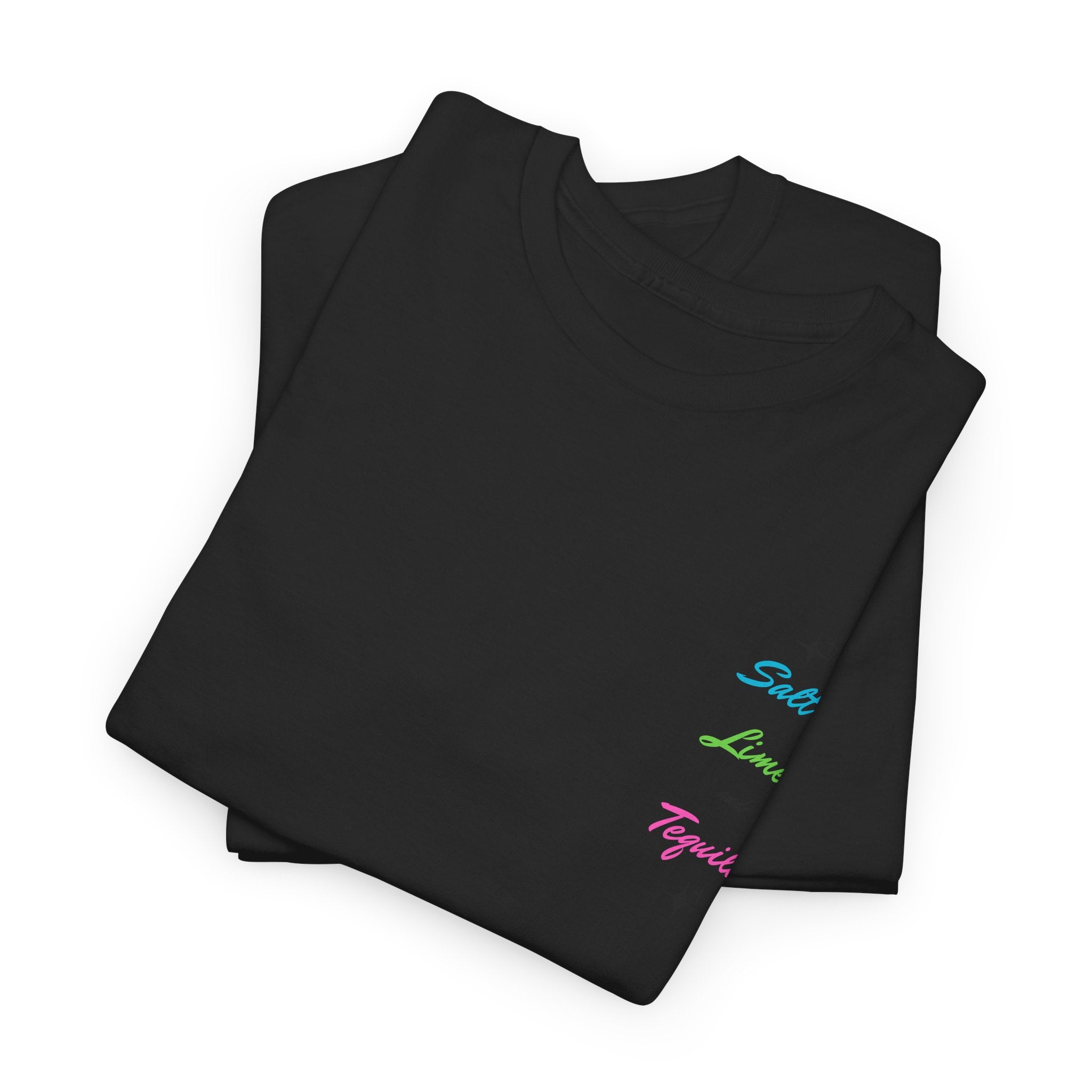 Fun Classic Salt- Lime- Tequila Unisex Heavy Cotton T Shirt, Drink the Summer Up
