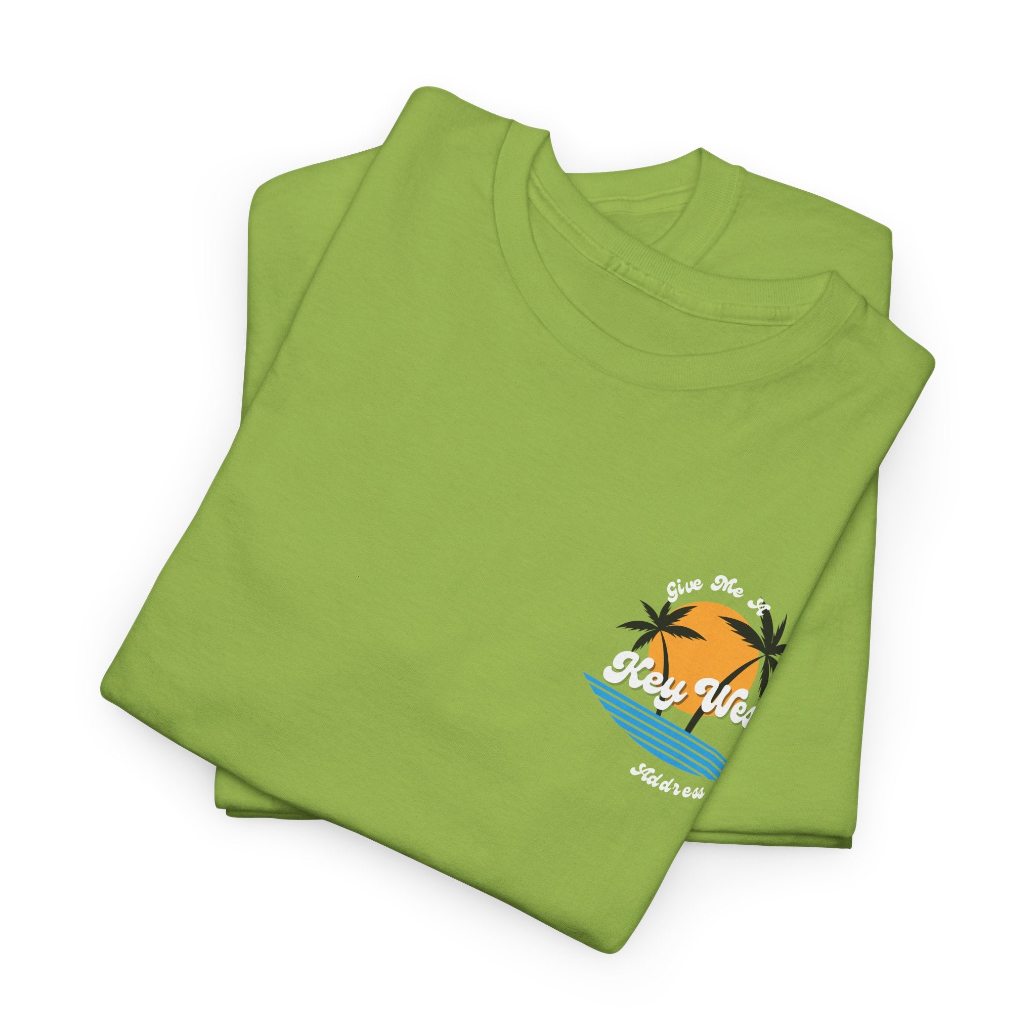 I Need A Key West Address  (Dont We All?)  Unisex Heavy Cotton Tee - Perfect Beachwear, Summer Fashion, Vacation T-Shirt, Gift for Him/Her, Relaxed Style