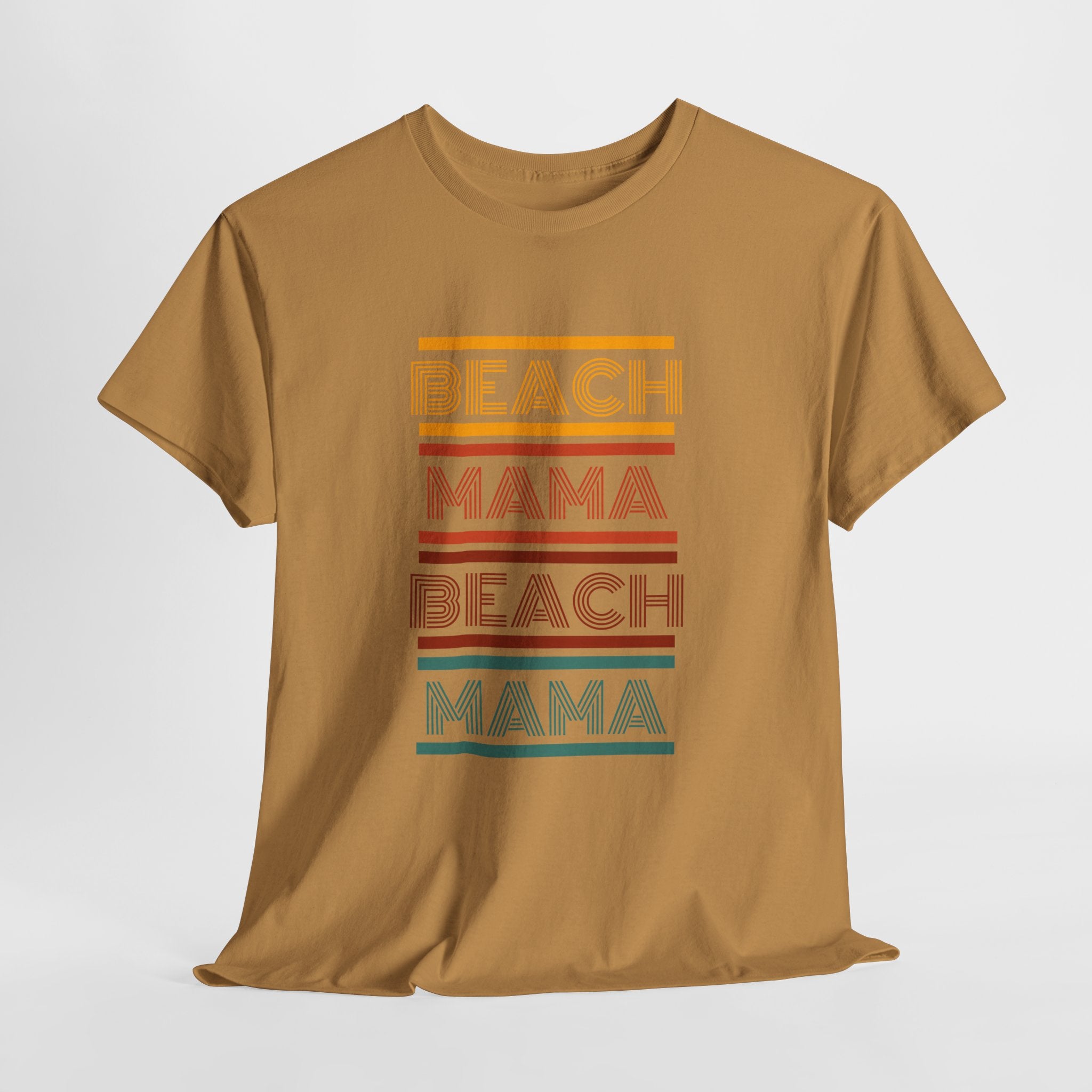 Grandma gets to show her Love for Sand and Salt Water too in this Fun Retro Beach Mama Tee shirt