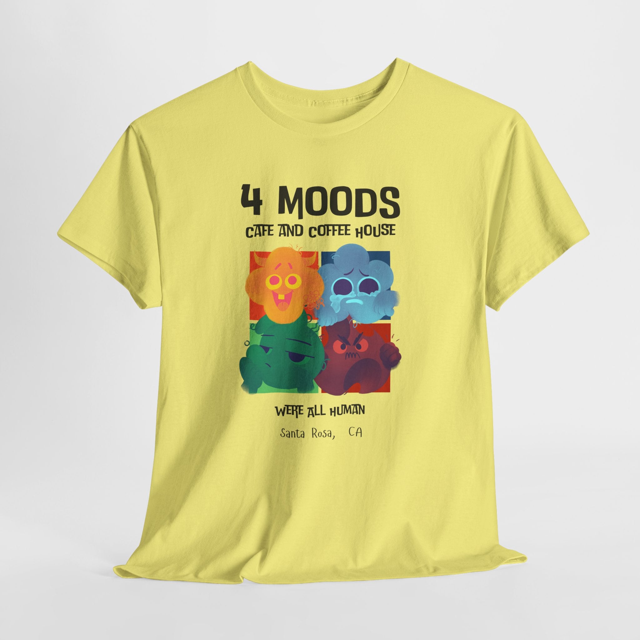 Coffee Lover T-Shirt - 4 Moods Cafe and Coffee House Santa Rosa, CA