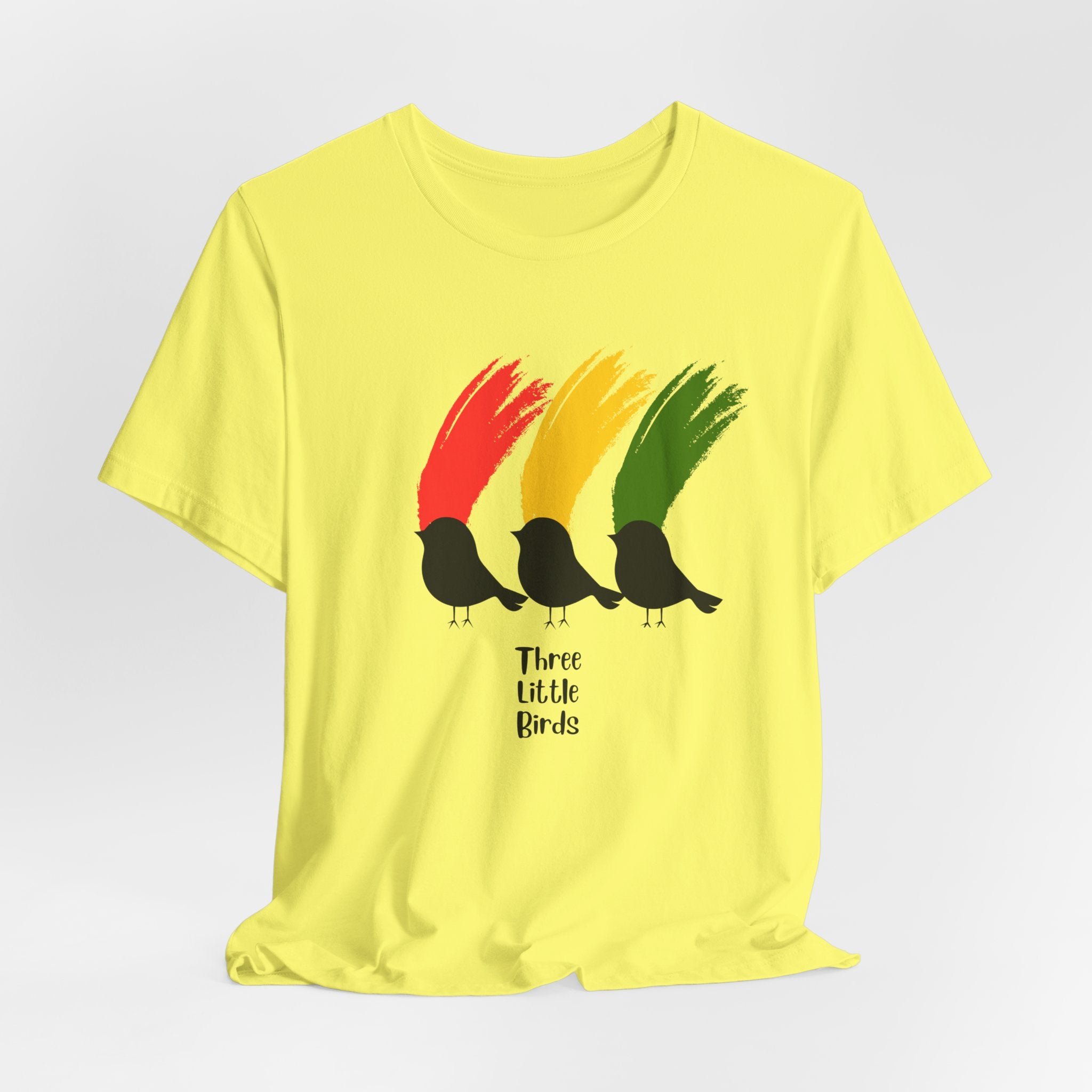 Colorful Rasta Three Little Birds Graphic Tee | Unisex Jersey Short Sleeve T-Shirt | Casual Wear, Gift for Music Lovers, Nature Lovers, Summer [...]