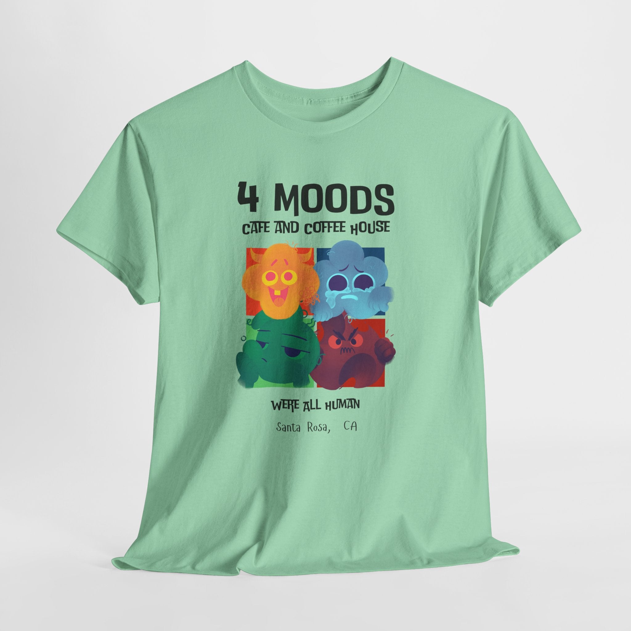 Coffee Lover T-Shirt - 4 Moods Cafe and Coffee House Santa Rosa, CA