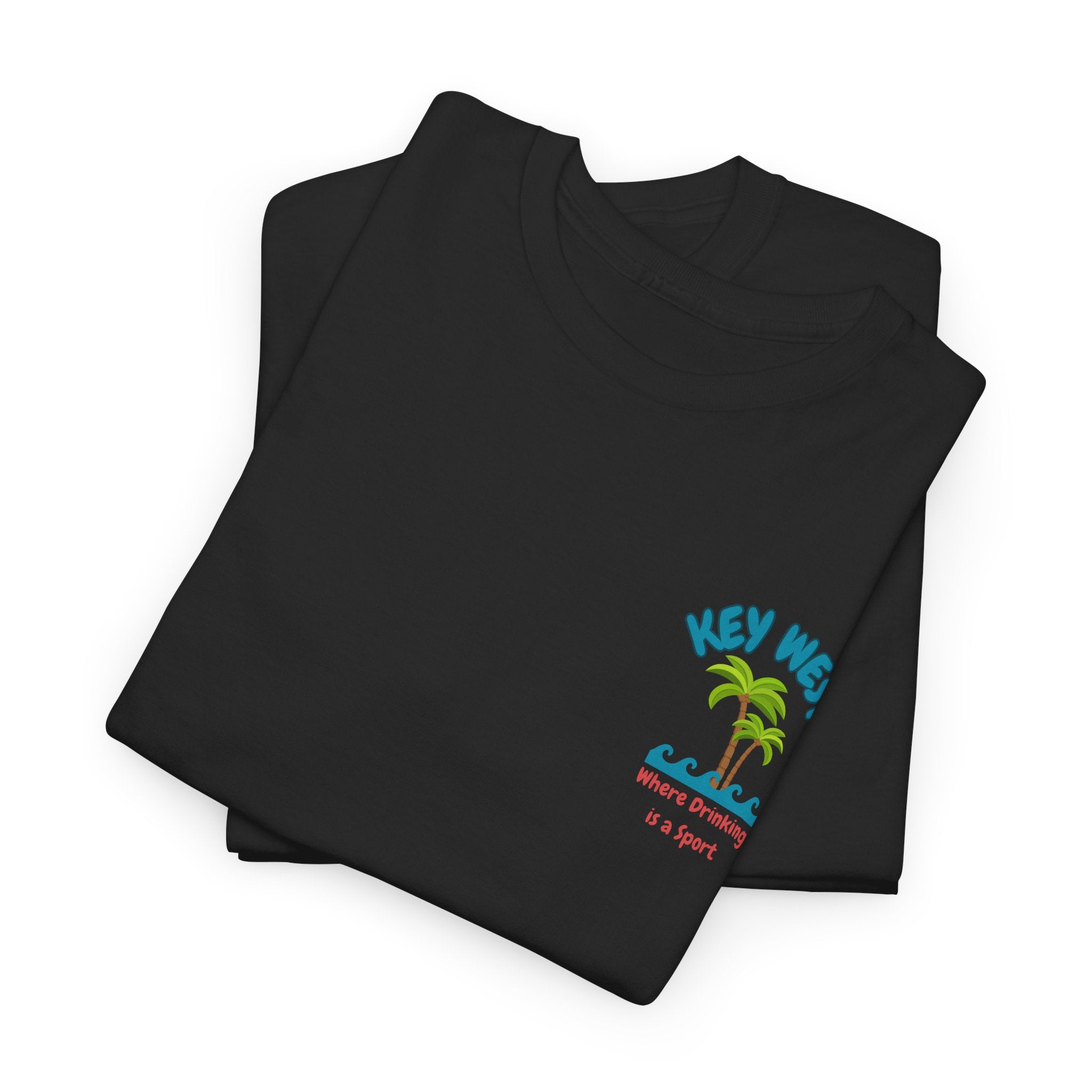 Funny Drinking is a Sport - 'Key West' Graphic Tee, Travel Shirt, Casual Wear, Beach Apparel, Summer Outfit