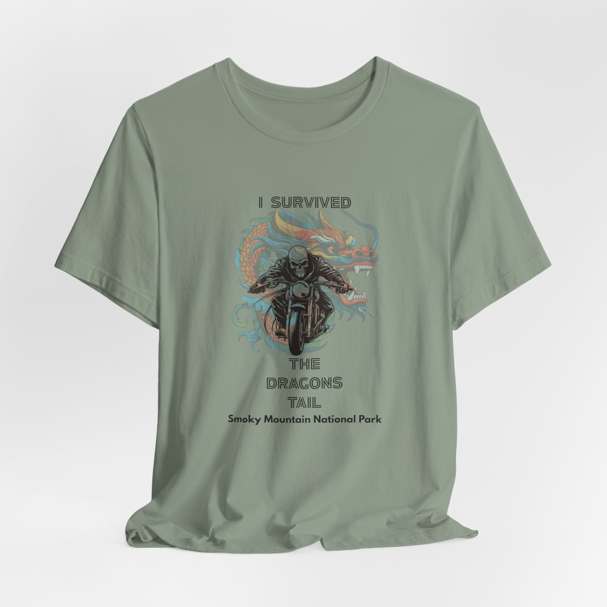 I Survived The Dragon's Tail Smoky Mountain National Park - Unisex Short Sleeve Shirt, Adventure Shirt, Smoky Mountains Gift, Outdoor Enthusiast Tee, Hiking [...]