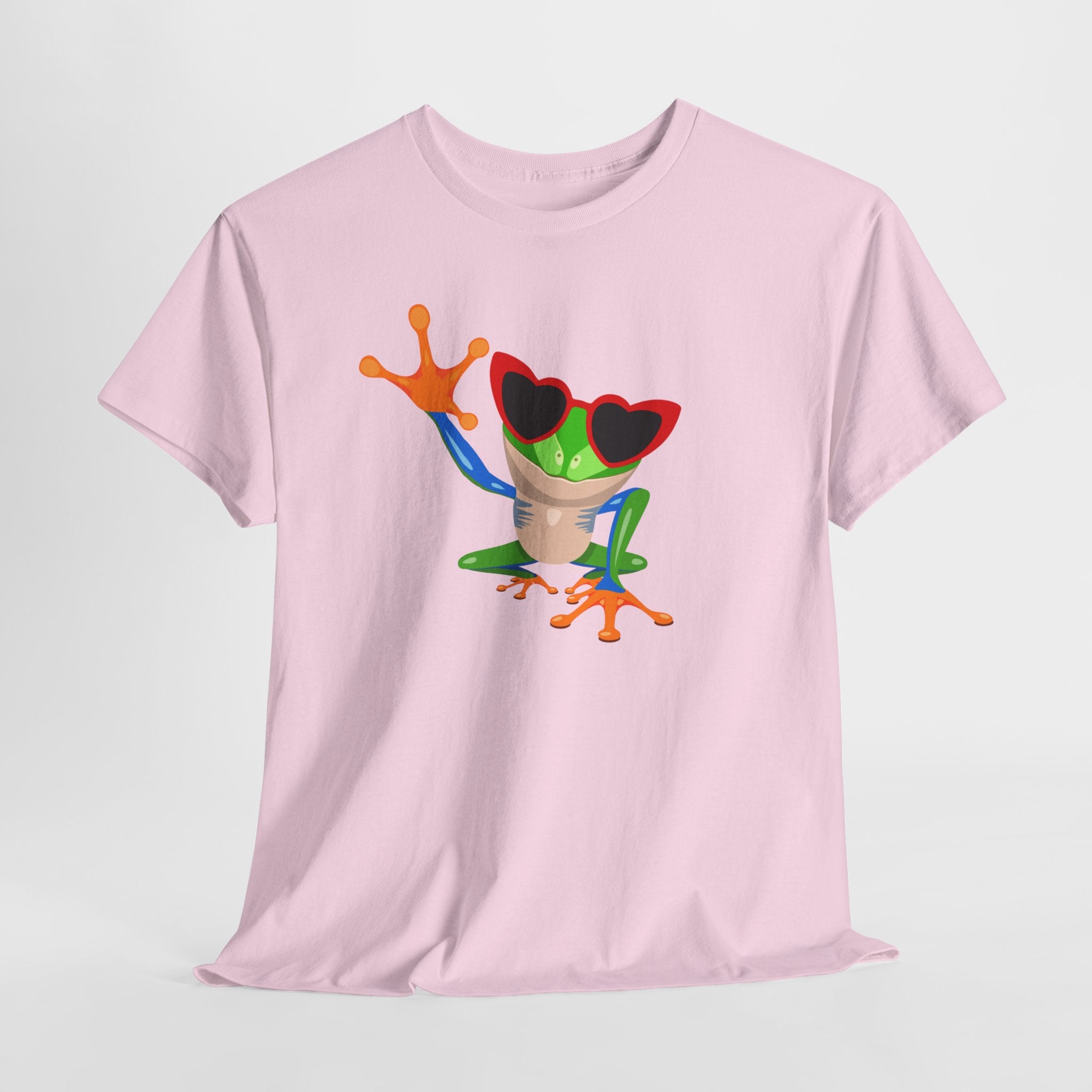 Cool Quirky Love Ya Tree Frog Graphic Tee, Unisex T-Shirt, Kids Birthday Gift, Fun Summer Wear, Festival Outfit, Eco-Friendly Apparel