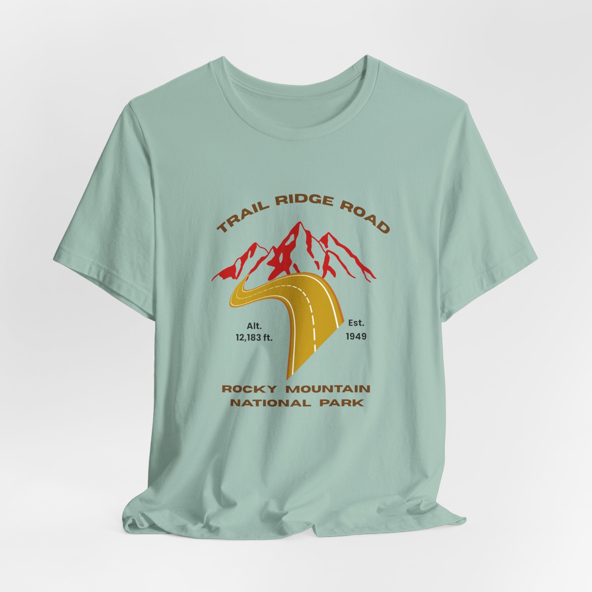 Rocky Mountain National Park Trail Ridge Road Destination Tee | Unisex T-Shirt, Outdoor Adventure Shirt, Nature Lover Gift, Hiking Apparel, Travel [...]