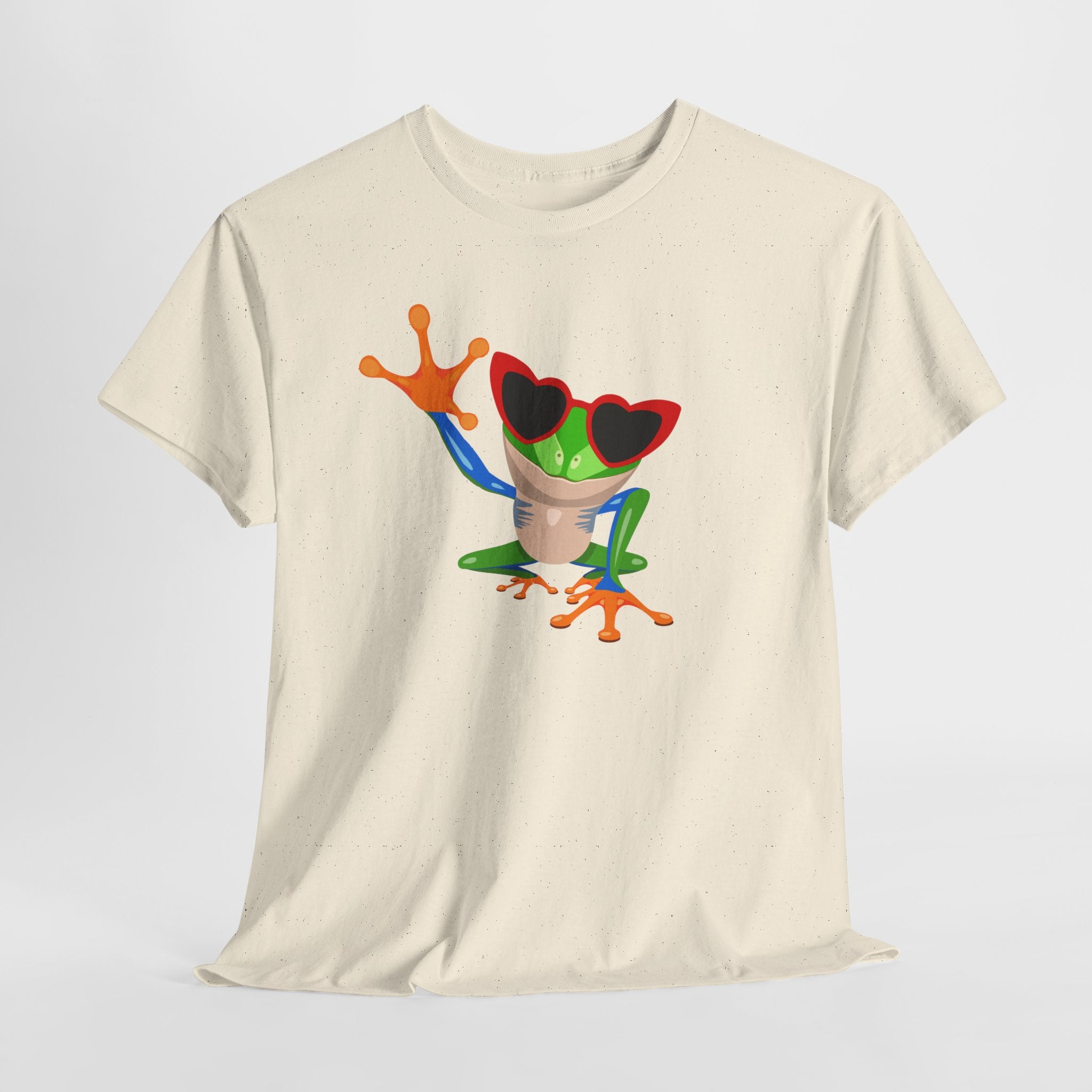 Cool Quirky Love Ya Tree Frog Graphic Tee, Unisex T-Shirt, Kids Birthday Gift, Fun Summer Wear, Festival Outfit, Eco-Friendly Apparel