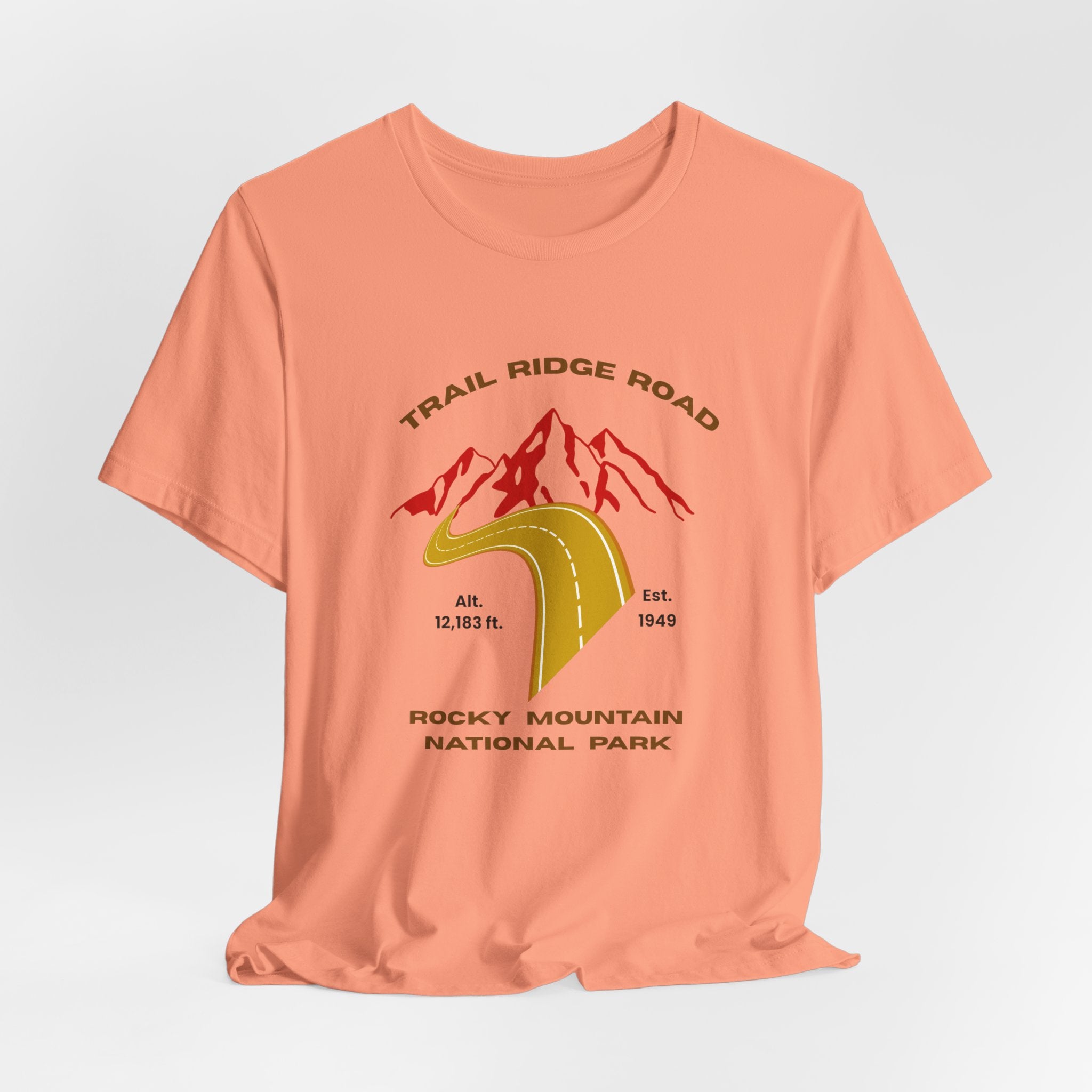 Rocky Mountain National Park Trail Ridge Road Destination Tee | Unisex T-Shirt, Outdoor Adventure Shirt, Nature Lover Gift, Hiking Apparel, Travel [...]