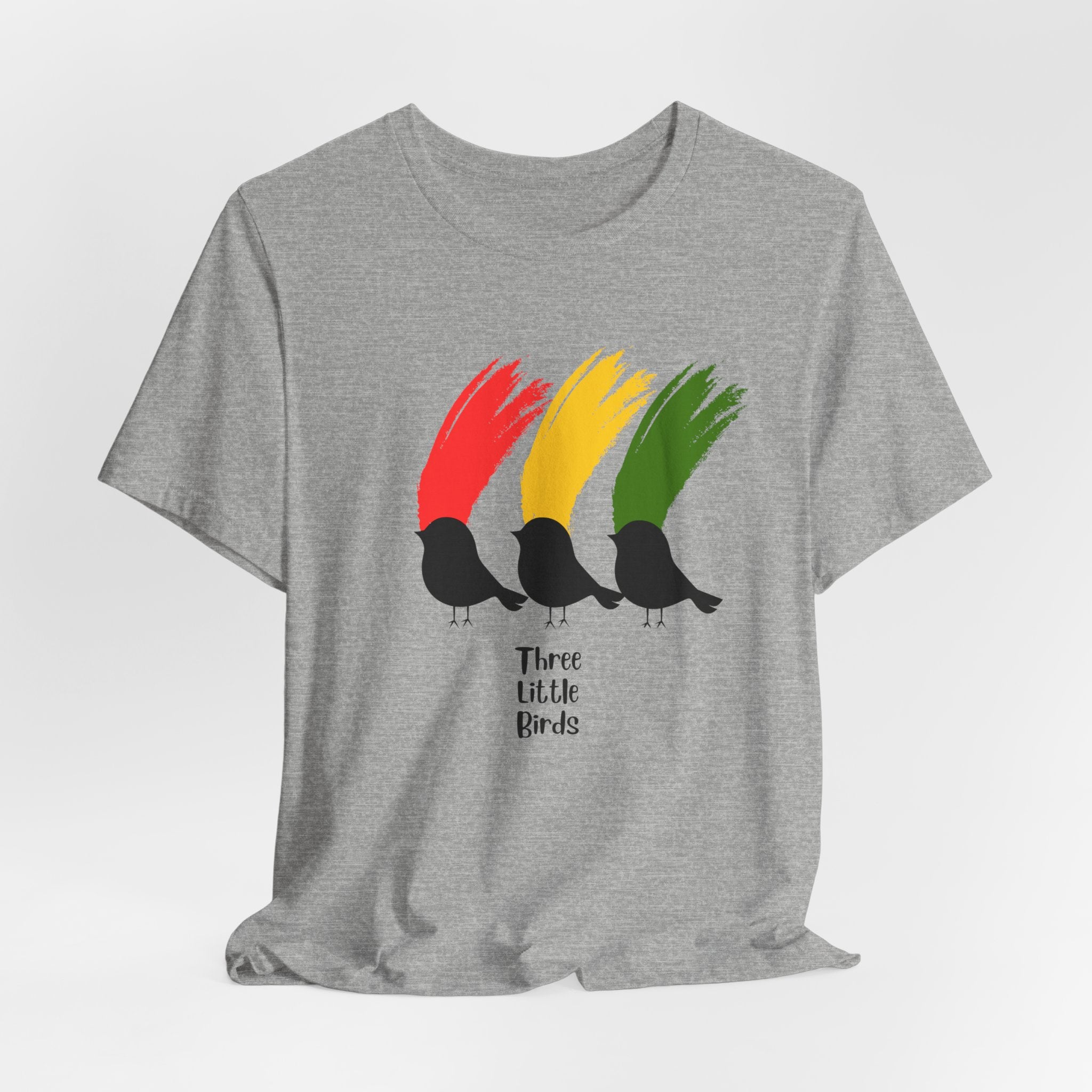 Colorful Rasta Three Little Birds Graphic Tee | Unisex Jersey Short Sleeve T-Shirt | Casual Wear, Gift for Music Lovers, Nature Lovers, Summer [...]
