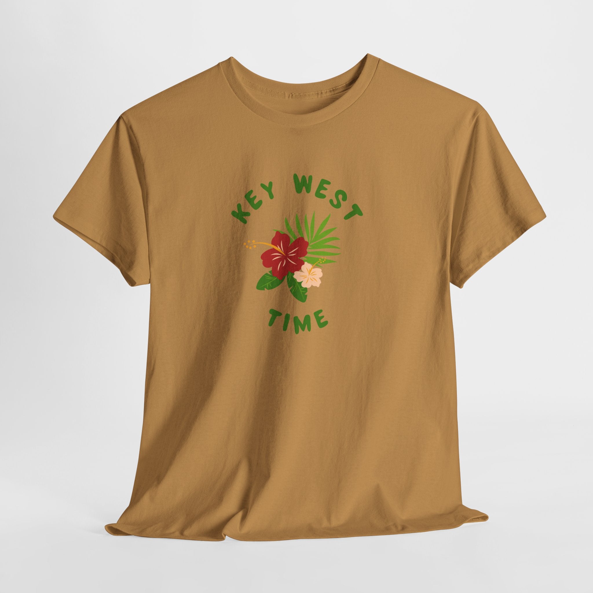 We All Want To Be On Key West Time Unisex Heavy Cotton Tee Shirt  Fun, Casual