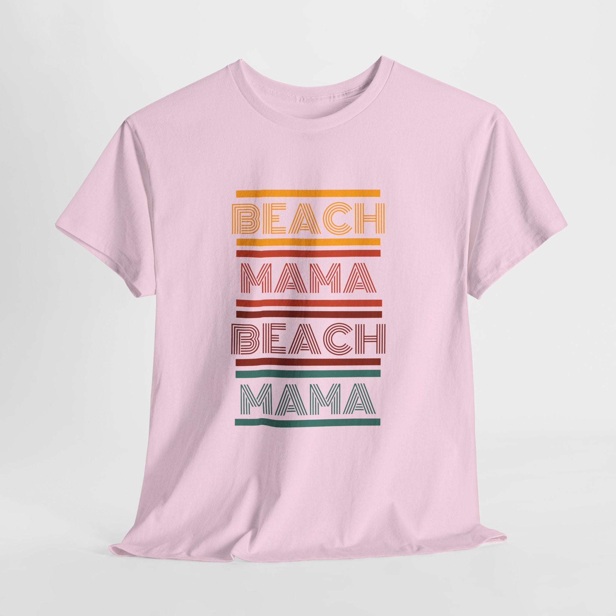 Grandma gets to show her Love for Sand and Salt Water too in this Fun Retro Beach Mama Tee shirt