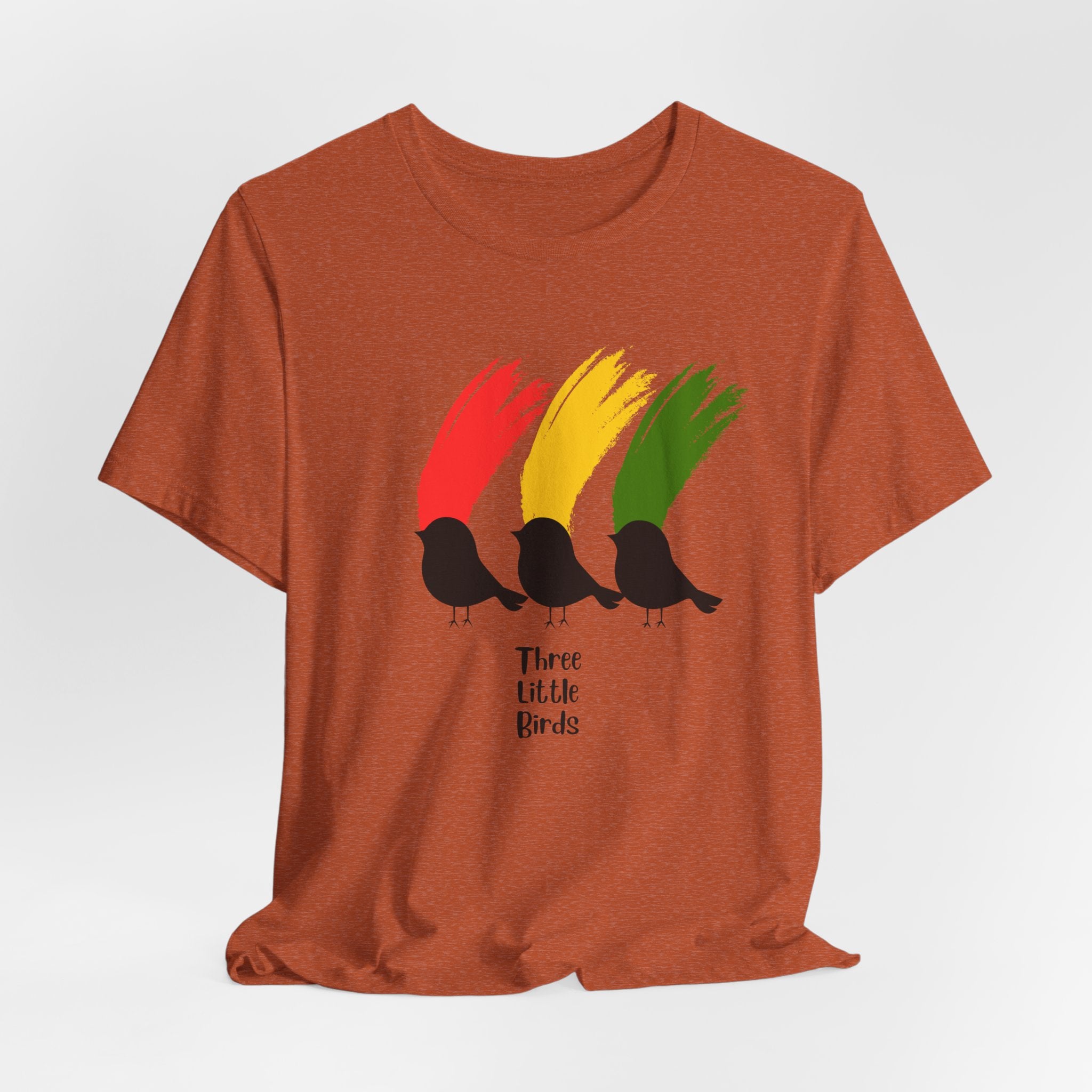 Colorful Rasta Three Little Birds Graphic Tee | Unisex Jersey Short Sleeve T-Shirt | Casual Wear, Gift for Music Lovers, Nature Lovers, Summer [...]