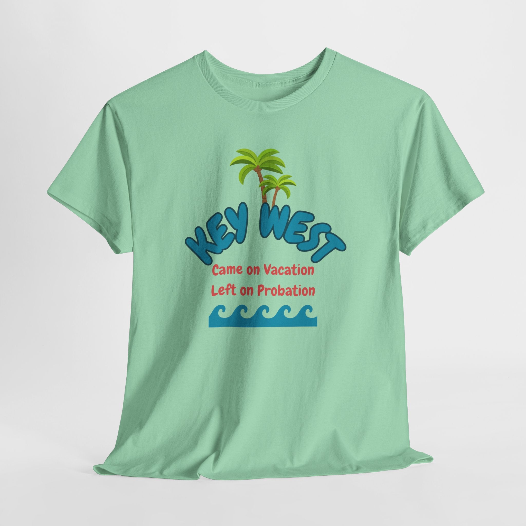 Get A reputation in from  Key West Vacation Tee, Travel Shirt, Beach Party T-Shirt, Unisex Summer Apparel, Gift for Travelers, Casual Wear