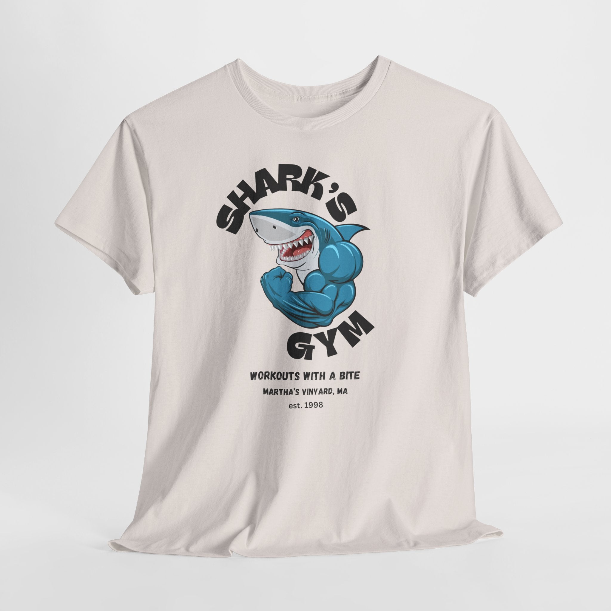 World Famous Sharkys Gym Martha's Vineyard, MA Tee