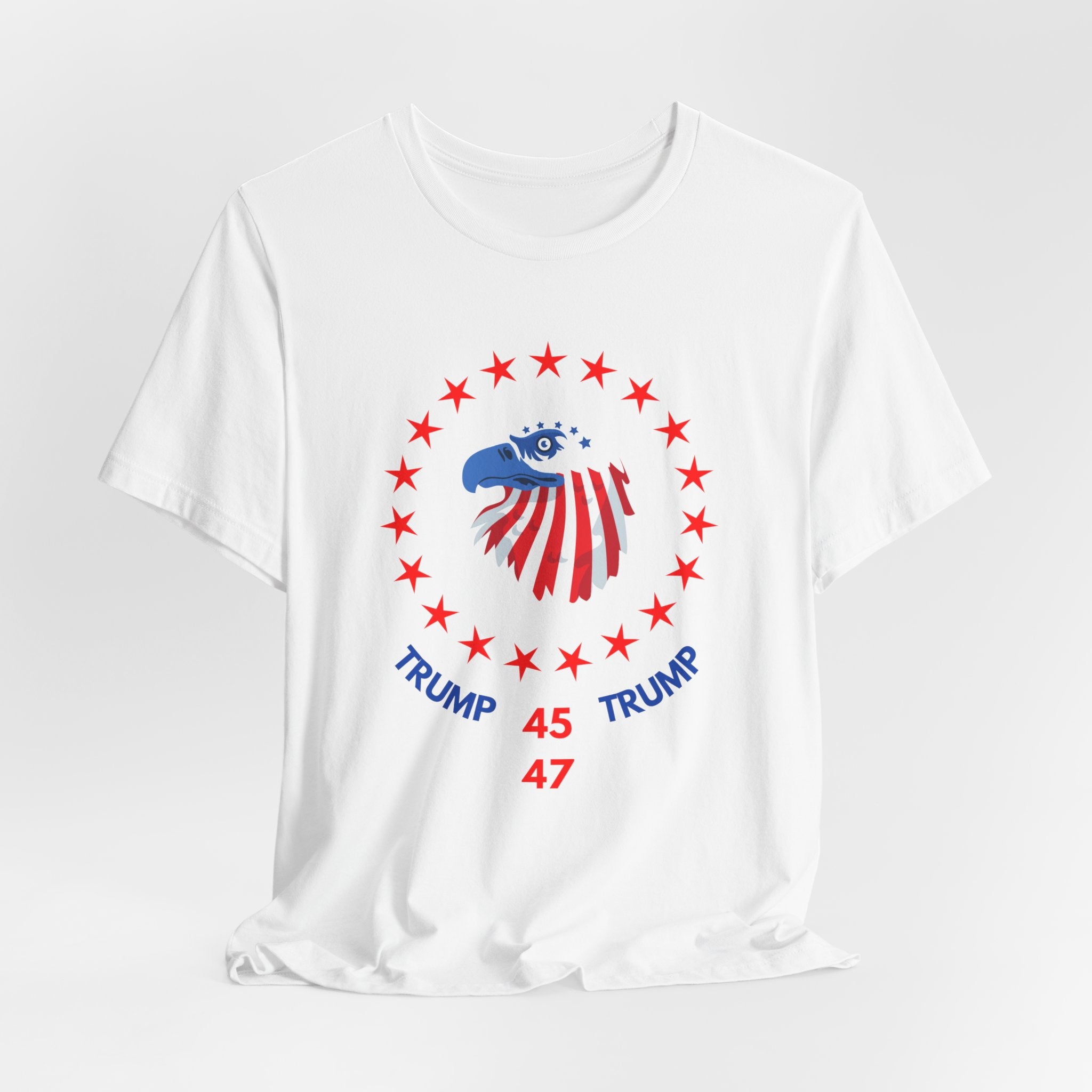 Trump 45 47 Unisex Tee, Patriotic Shirt, Election Apparel, Political Statement Tee, USA Pride Top, Gift for Supporters