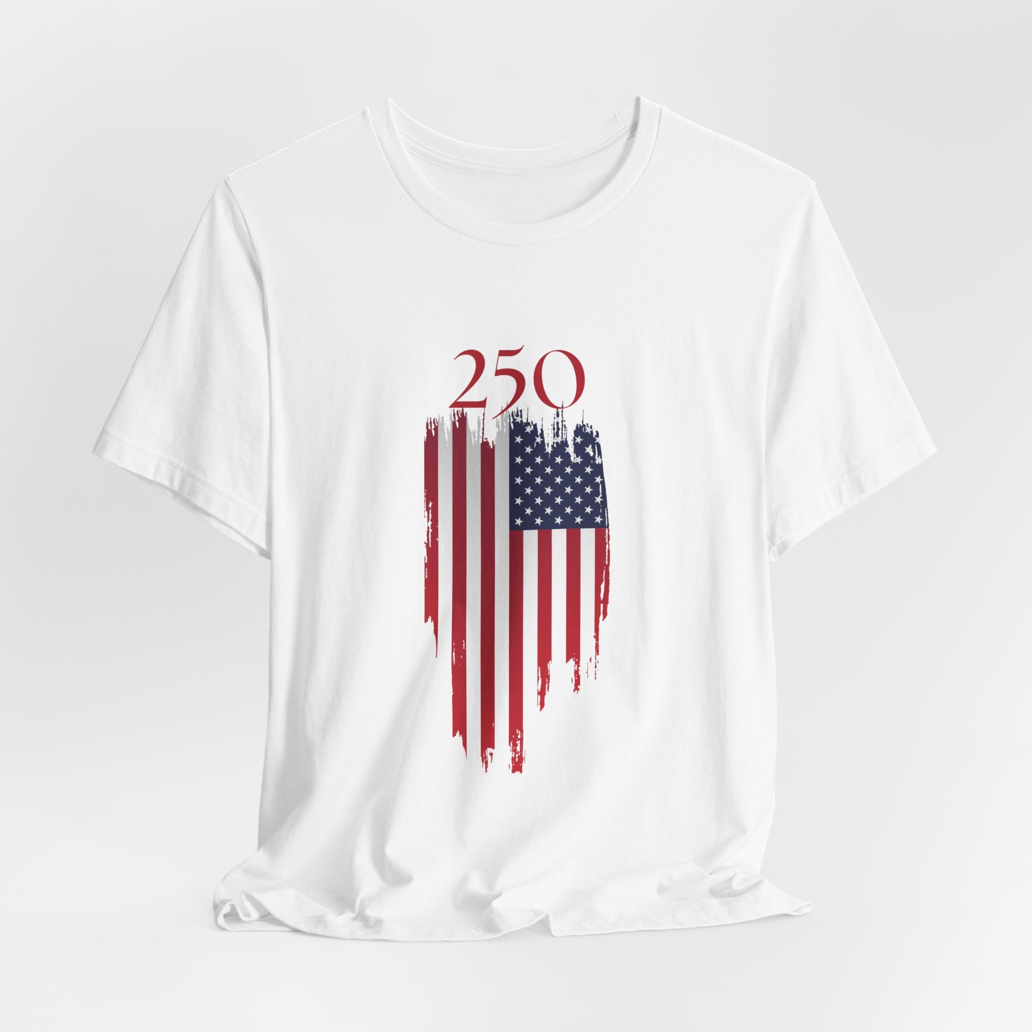 Patriotic 250th USA Birthday Tee, USA Flag Shirt, Unisex Graphic Tee, 4th of July Apparel, Memorial Day Gift, Summer Style