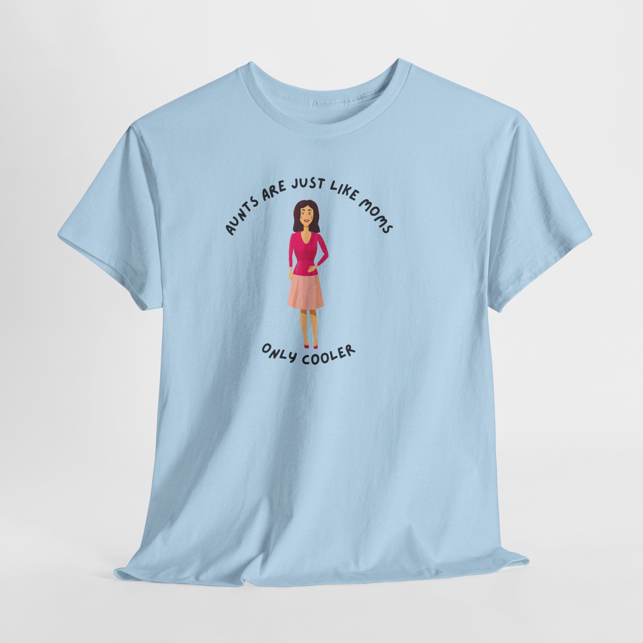 Fun Cool Aunt Unisex Heavy Cotton  Tee Shirt