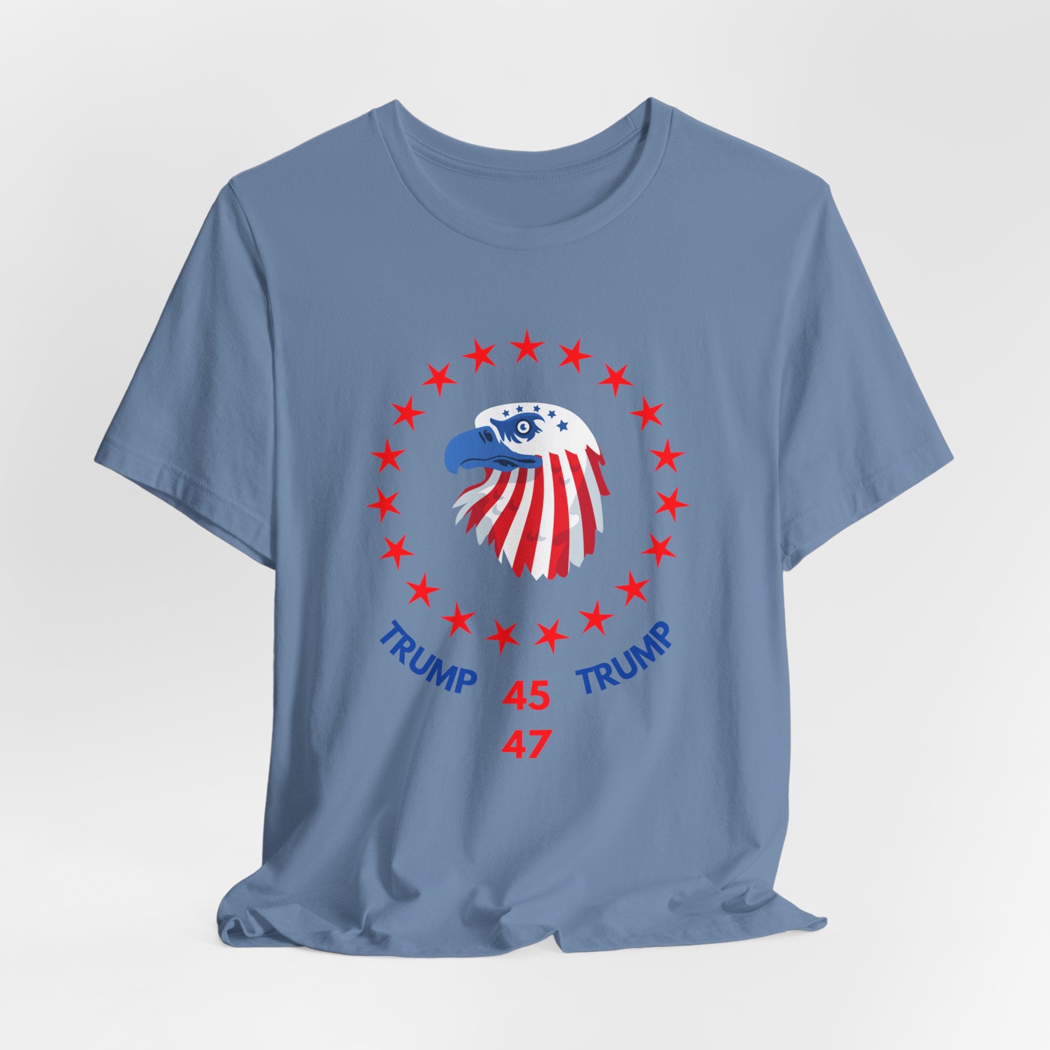 Trump 45 47 Unisex Tee, Patriotic Shirt, Election Apparel, Political Statement Tee, USA Pride Top, Gift for Supporters
