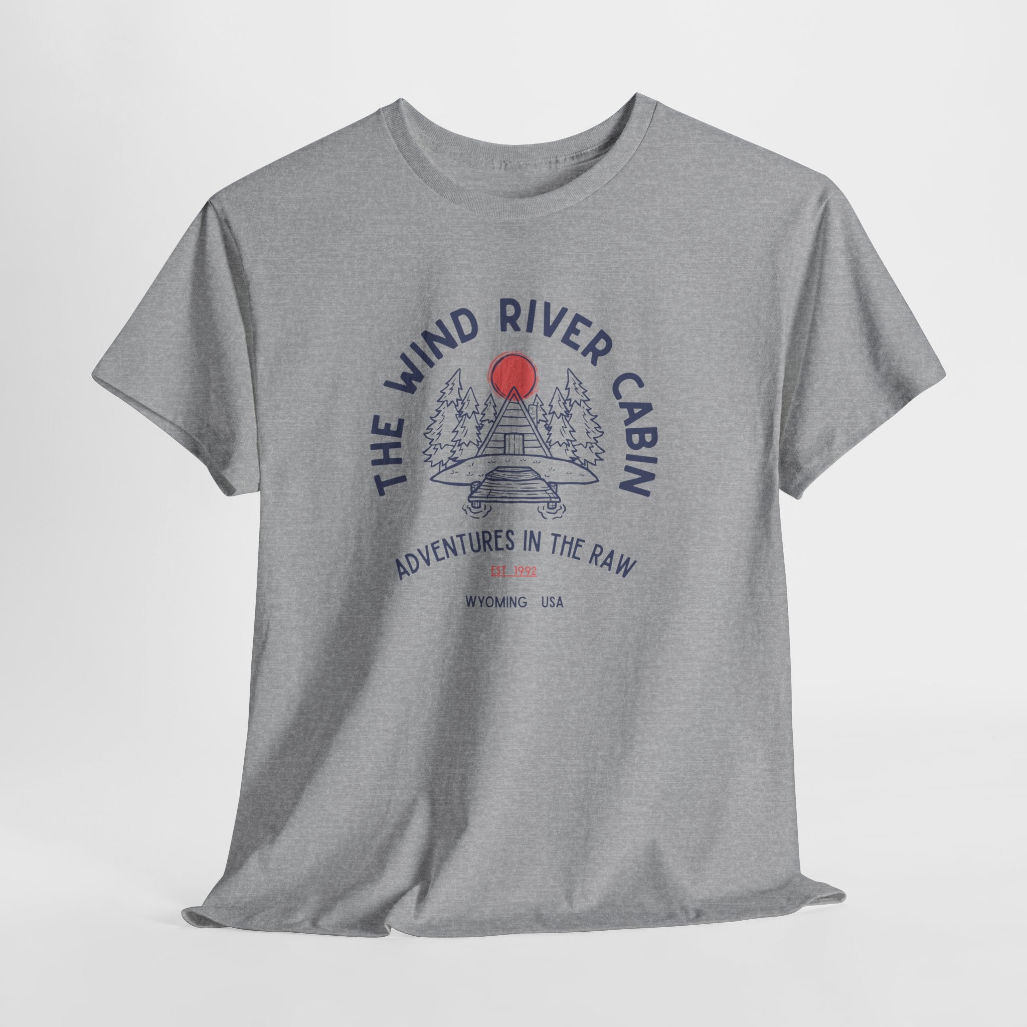 Wyoming Wind River Cabins "Clothing Optional" Resort  Unisex workout Tees