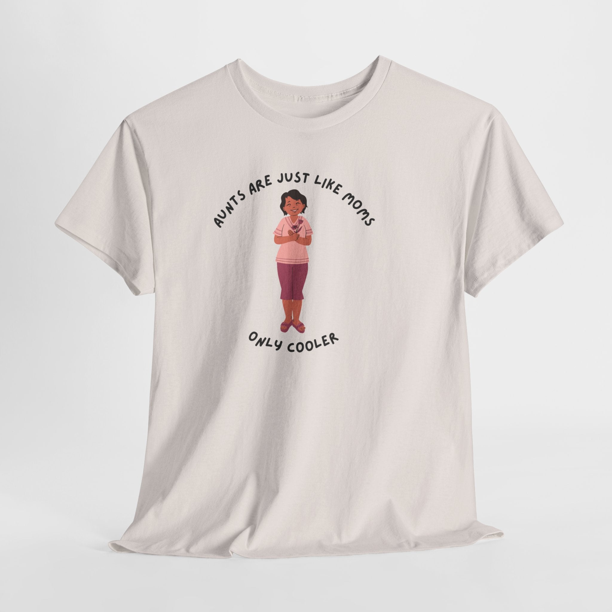 Fun Cool Aunt  Unisex Heavy Cotton Tee Shirt