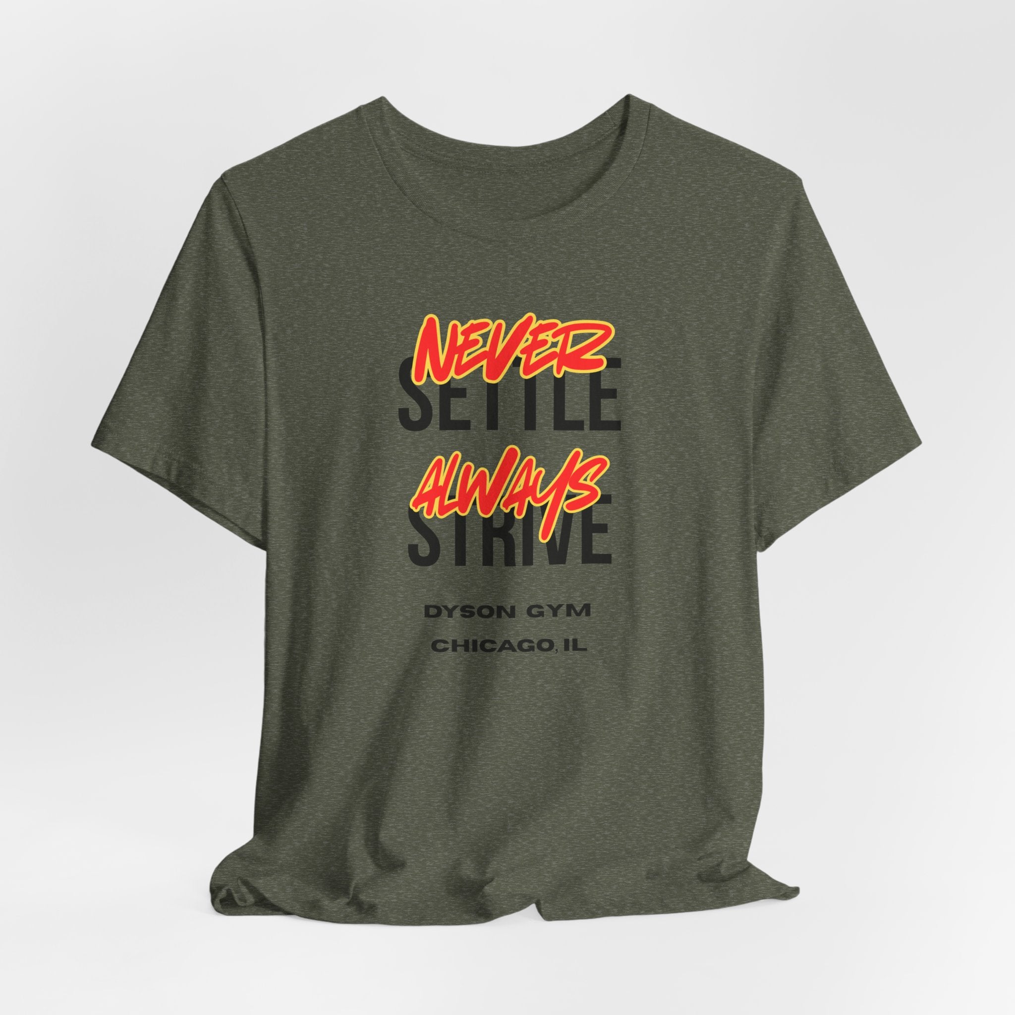 Motivational Fitness Unisex Tee, Workout Shirt, Gym Apparel, Inspiring Quote Tee, Casual Everyday Wear, Gift for Athletes