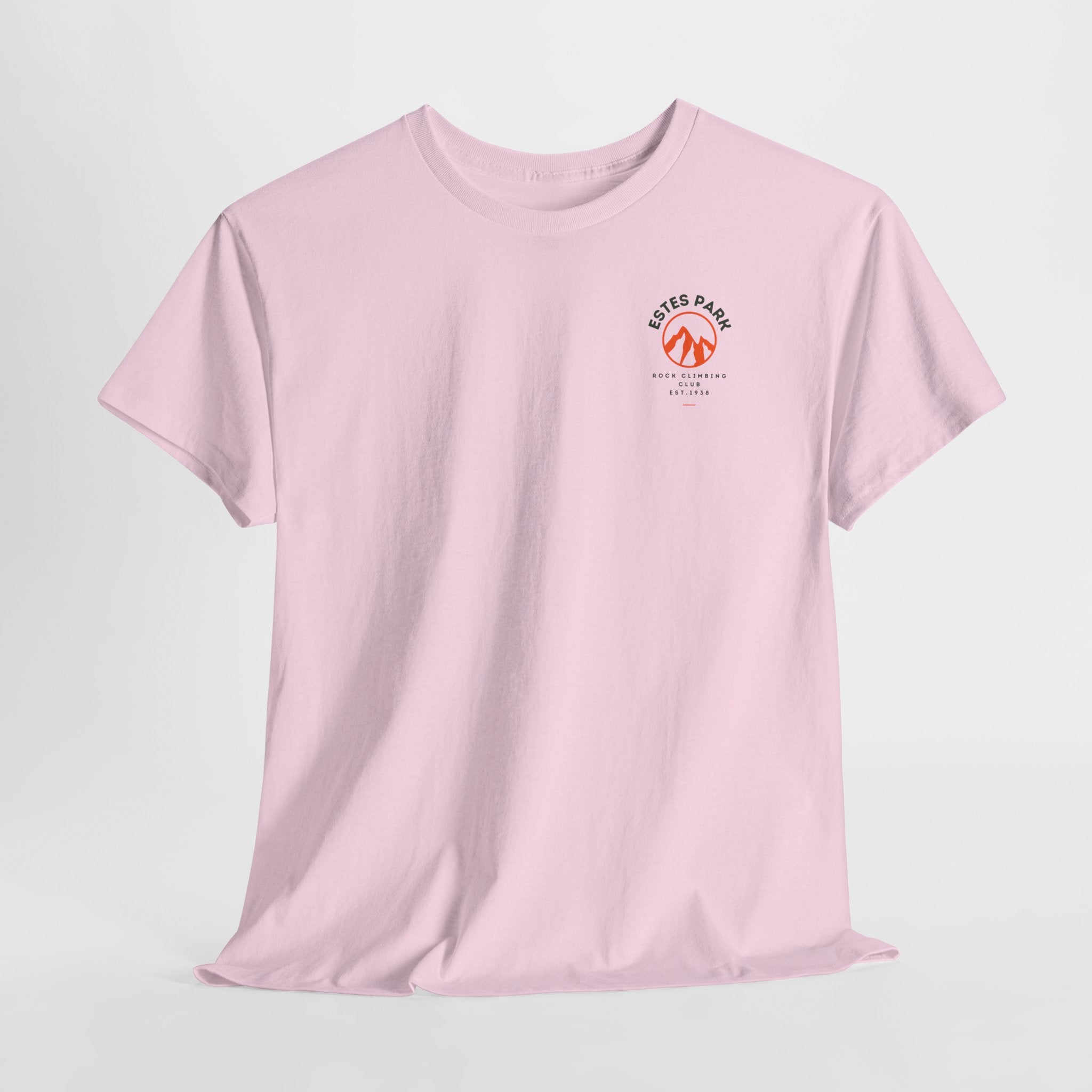 Estes Park Colorado Climbing Club Unisex Heavy Cotton Tee - Casual Comfort for Everyday Wear | Perfect Gift for Birthdays, Holidays, and Celebrations, Graphic Tee, [...]