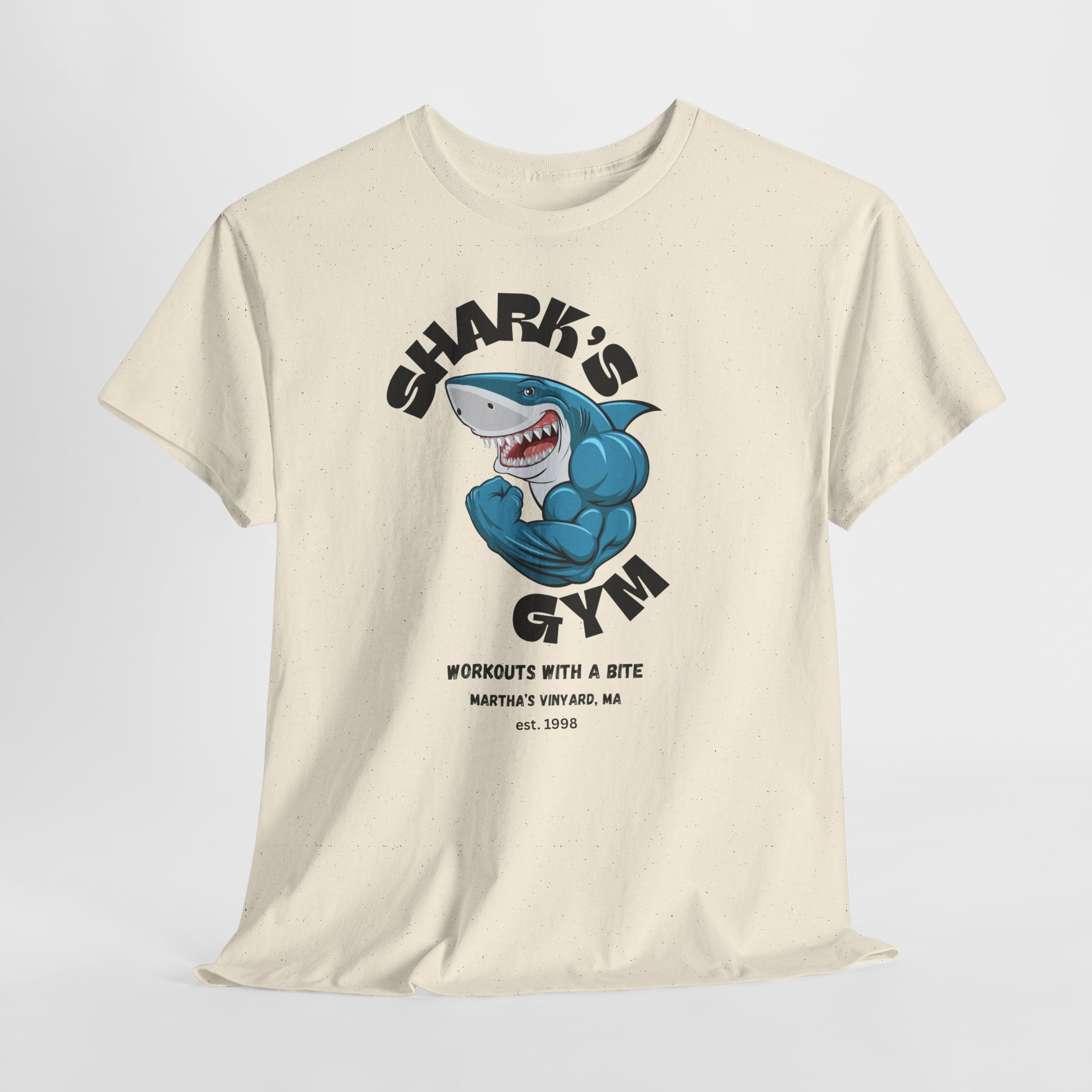 World Famous Sharkys Gym Martha's Vineyard, MA Tee