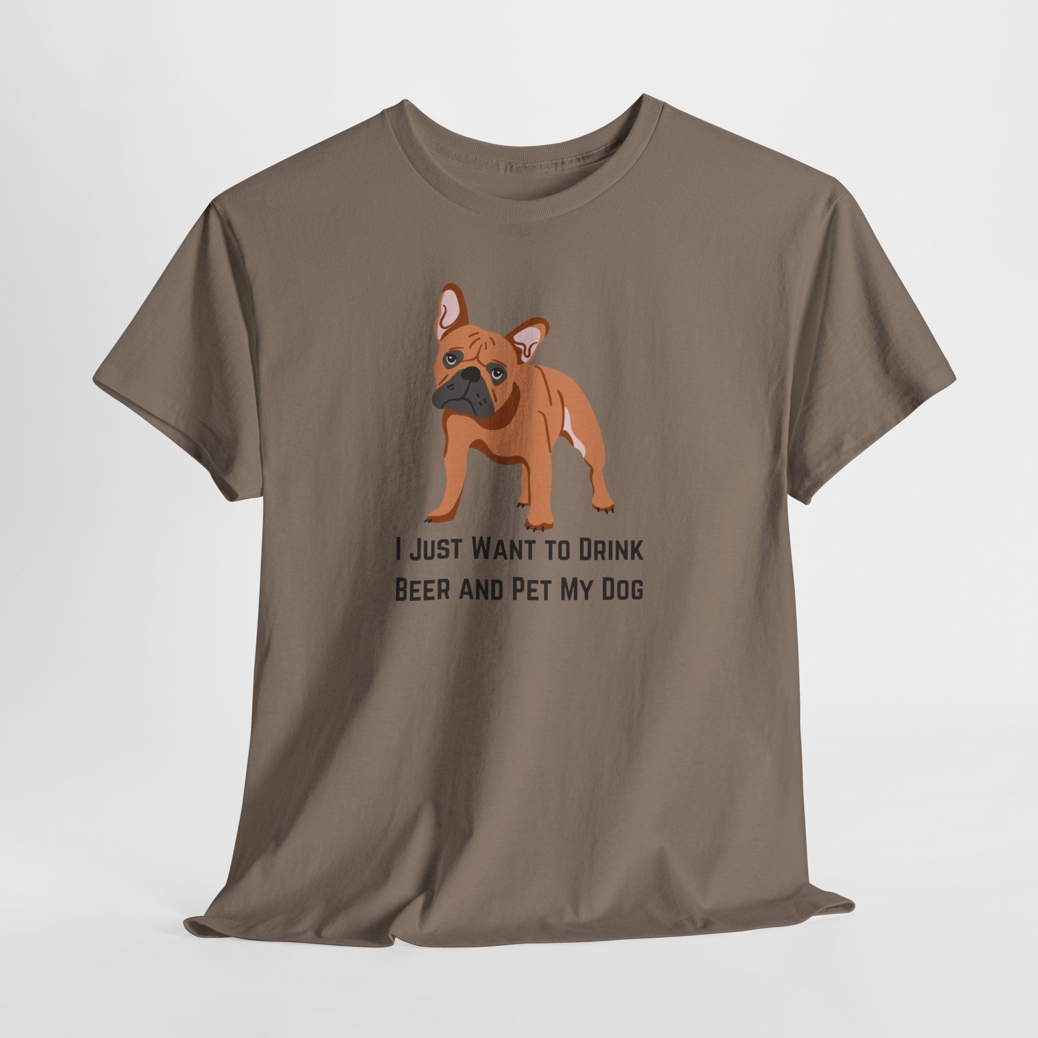 Dog Lover Tee: I Just Want to Drink Beer and Pet My Dog, Unisex Cotton T-Shirt, Gift for Dog Owners, Pet Lovers Apparel, Casual Wear, [...]