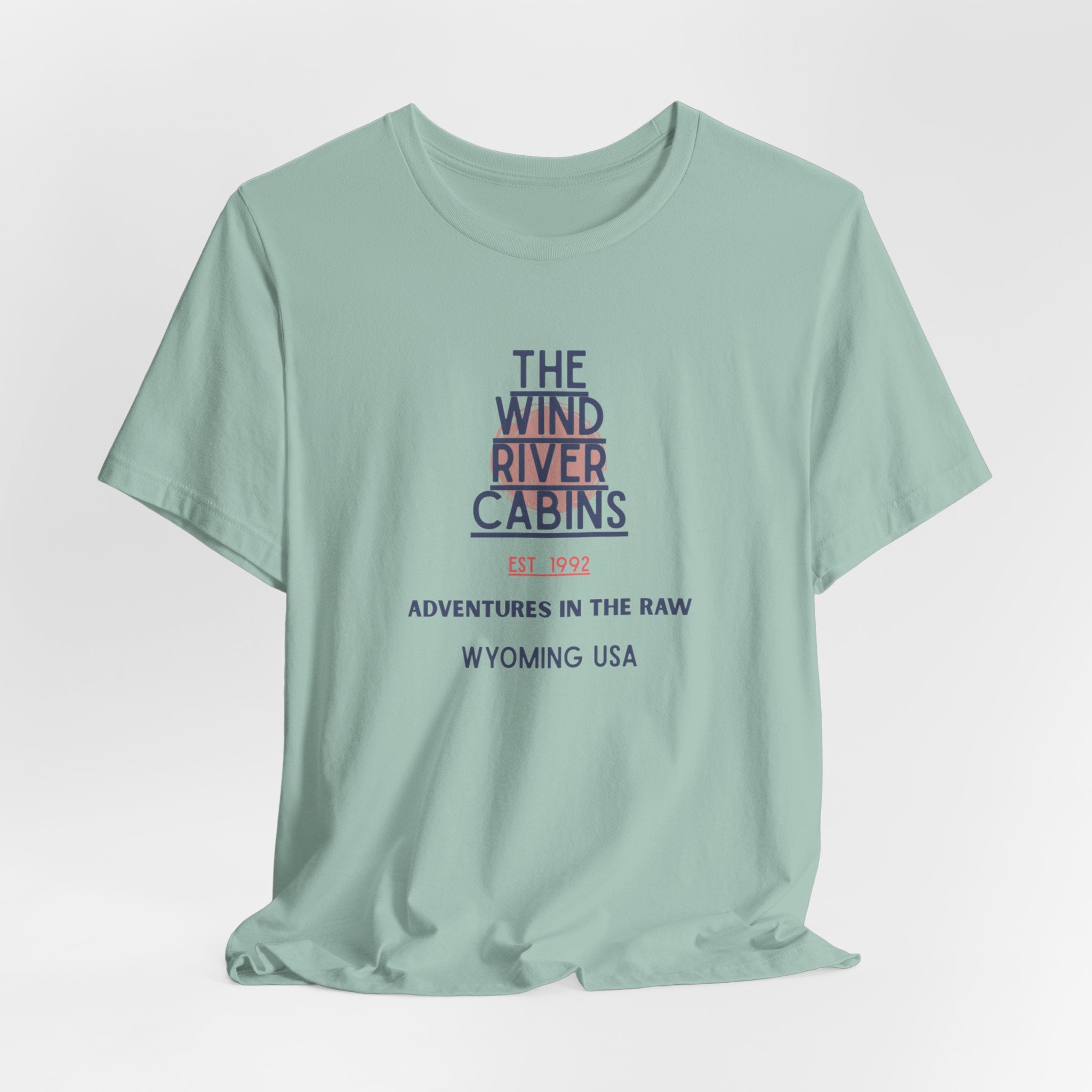 Wind River Cabins Adventure  (Clothing Optional Resort) Tee | Unisex Jersey Short Sleeve Shirt for Outdoor Enthusiasts, Travel Gifts, Cabin Decor, Nature Lover [...]