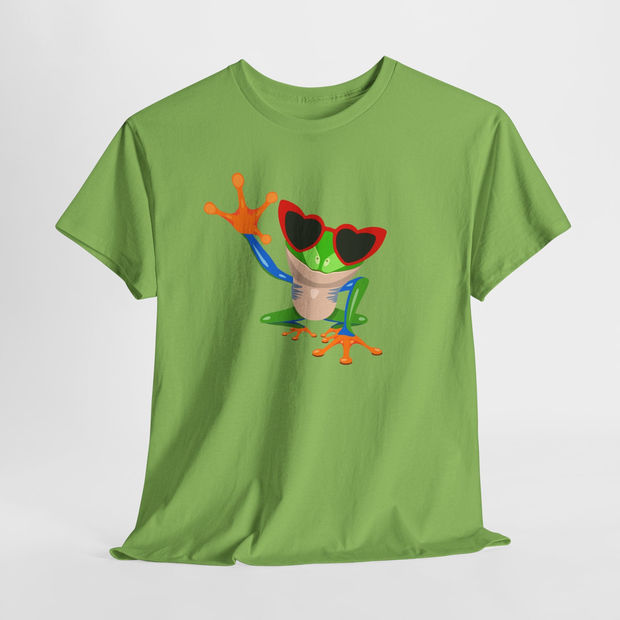 Cool Quirky Love Ya Tree Frog Graphic Tee, Unisex T-Shirt, Kids Birthday Gift, Fun Summer Wear, Festival Outfit, Eco-Friendly Apparel