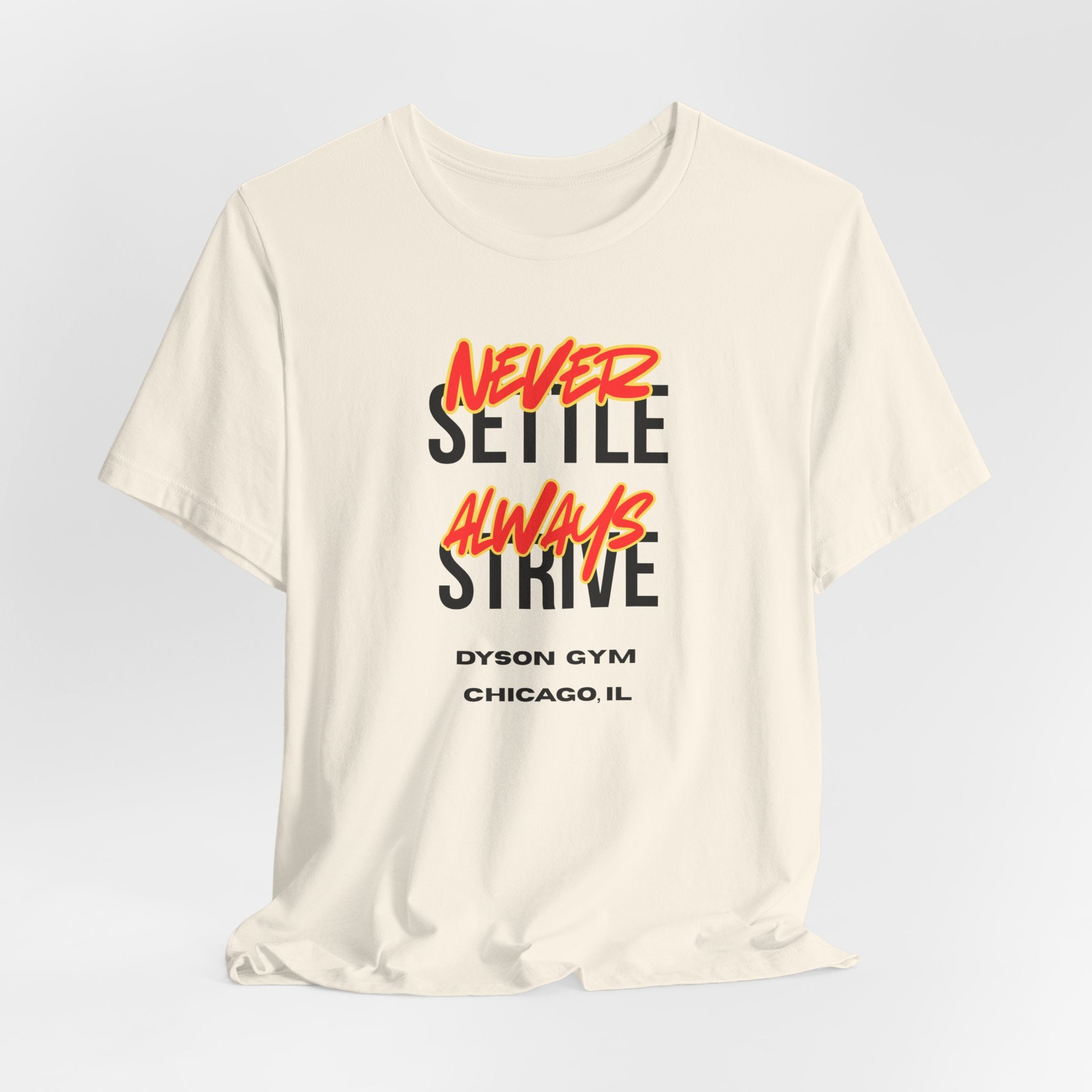 Motivational Fitness Unisex Tee, Workout Shirt, Gym Apparel, Inspiring Quote Tee, Casual Everyday Wear, Gift for Athletes