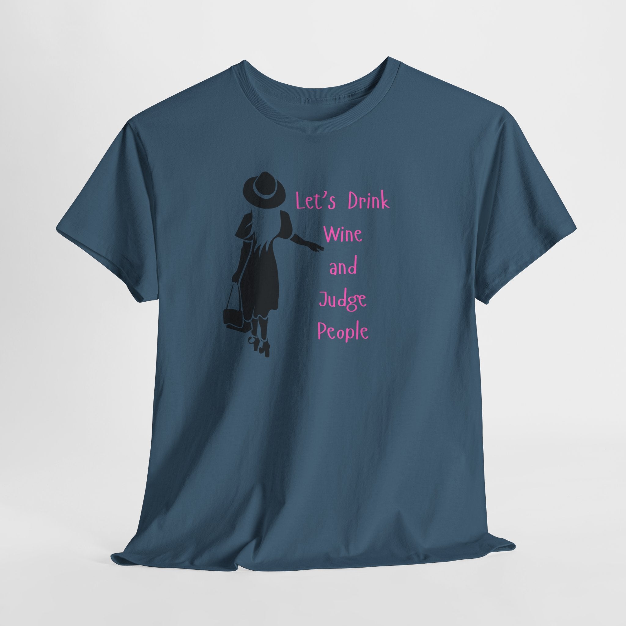 Bitchy but Fun   Let's Drink Wine Unisex Cotton Tee, Funny Wine Lover Shirt, Gift for Wine Enthusiasts, Perfect for Wine Night, Stay Classy Attire