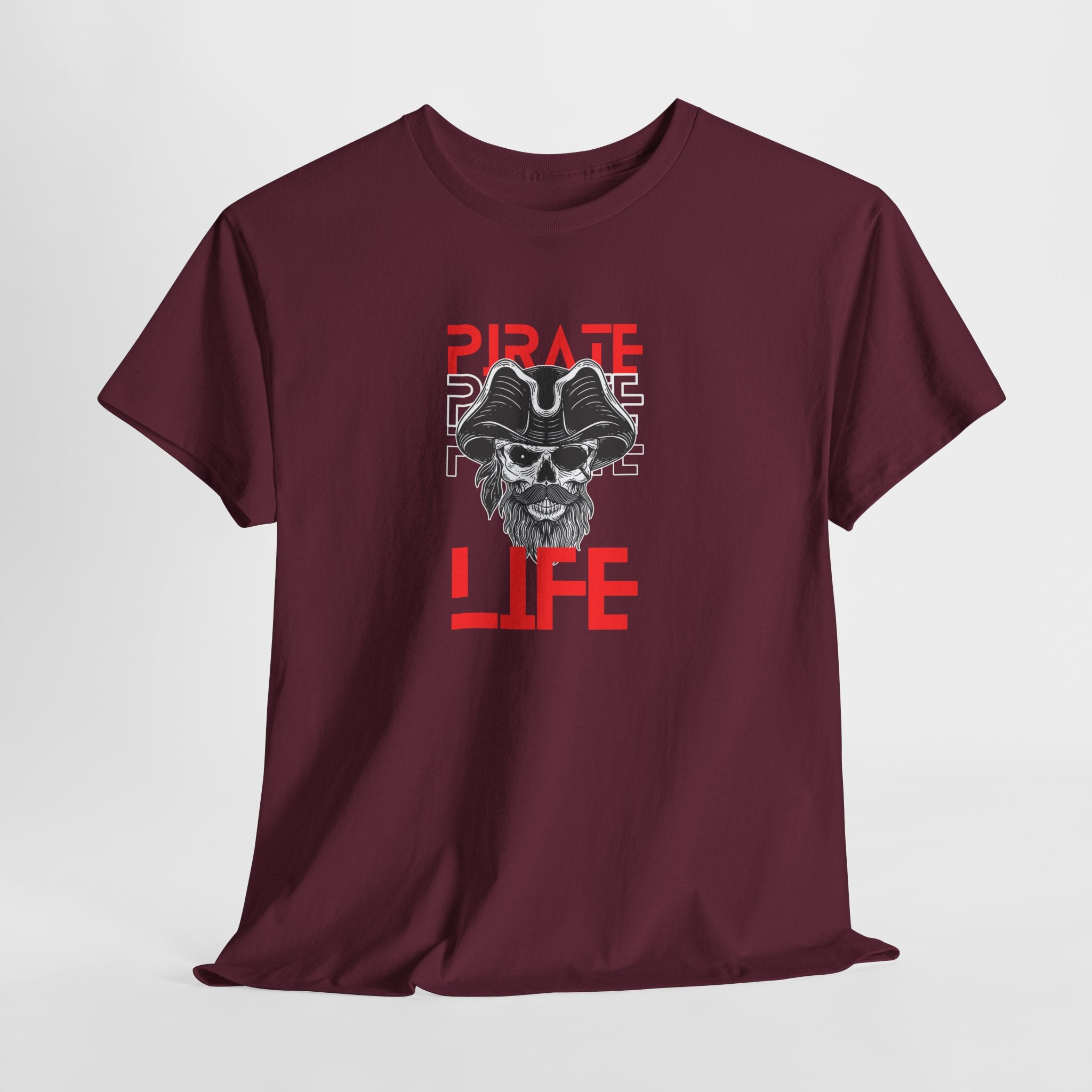 AAARRRGGGHHH  The Pirate Life for Me  Unisex Heavy Cotton Tee - Searchin for my Booty  Perfect for Adventurers, Casual Outings, Pirate Parties, or Everyday Wear! Novelty Shirt, Gift [...]