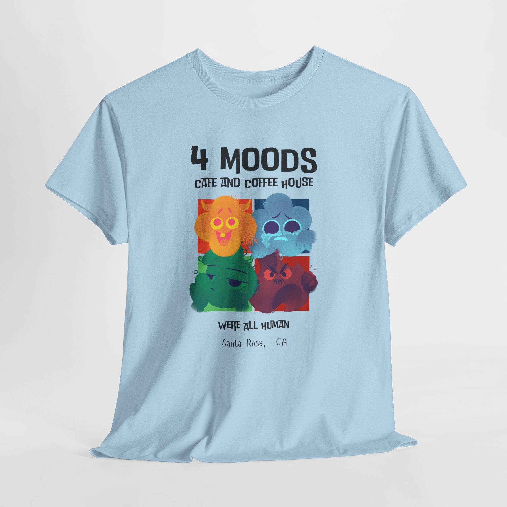 Coffee Lover T-Shirt - 4 Moods Cafe and Coffee House Santa Rosa, CA