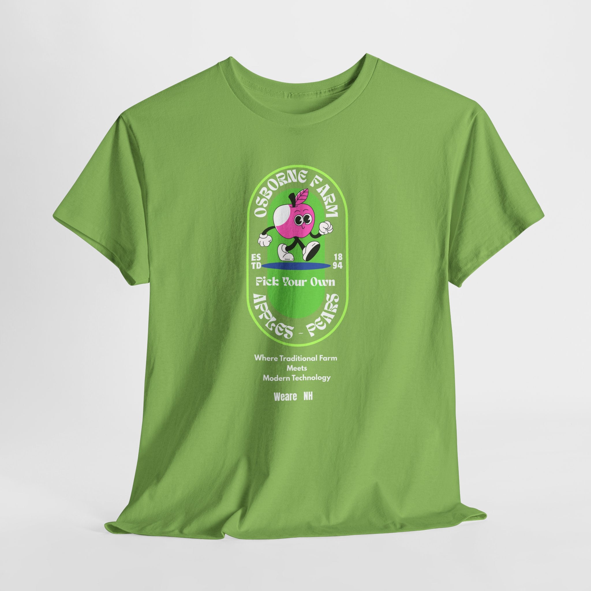 Iconic Osbourne Family Pick Your Own Farms - Weare NH Pick,  Unisex Heavy Cotton Tee