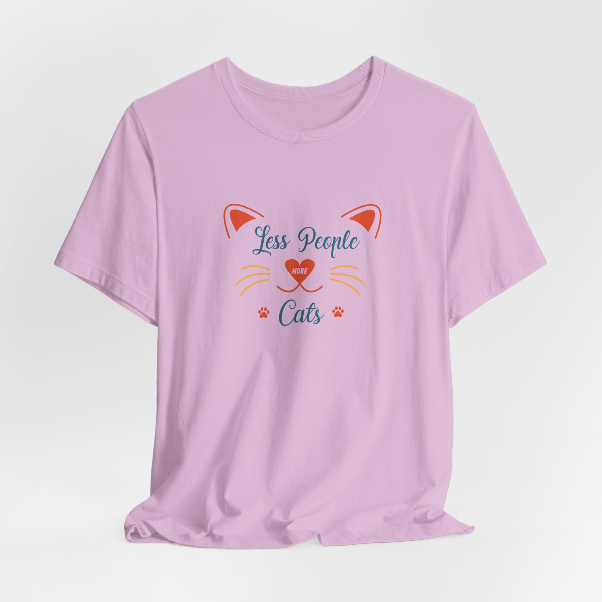 Cute and Funny Cat Lover Unisex Heavy Cotton Tee, Perfect Gift for Cat Owners, Funny Cat Shirt, Animal Lover Apparel, Birthday Gift for Pet Lovers