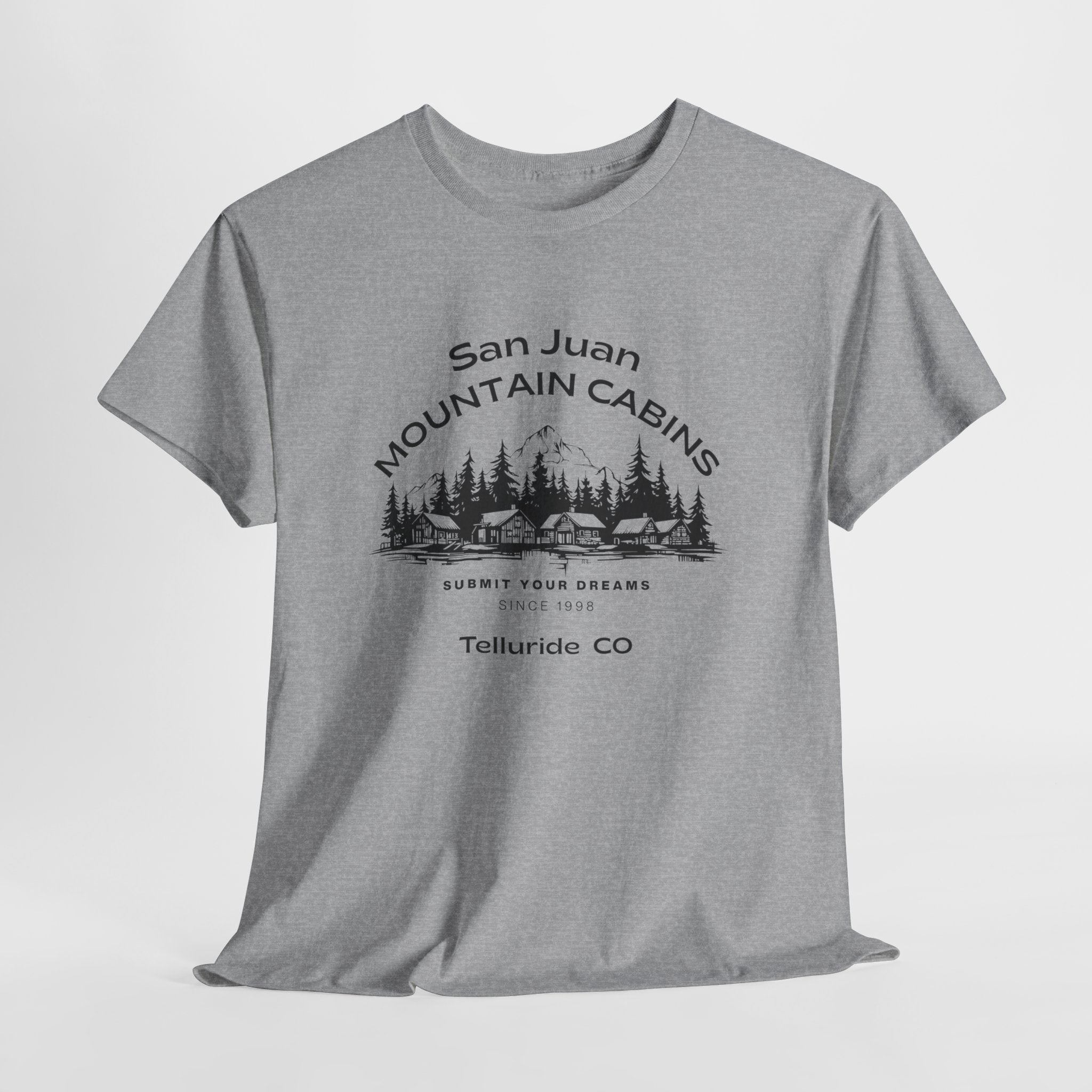 Ultra Exclusive San Juan Mountain Cabins Telluride, Colorado Unisex Tee -