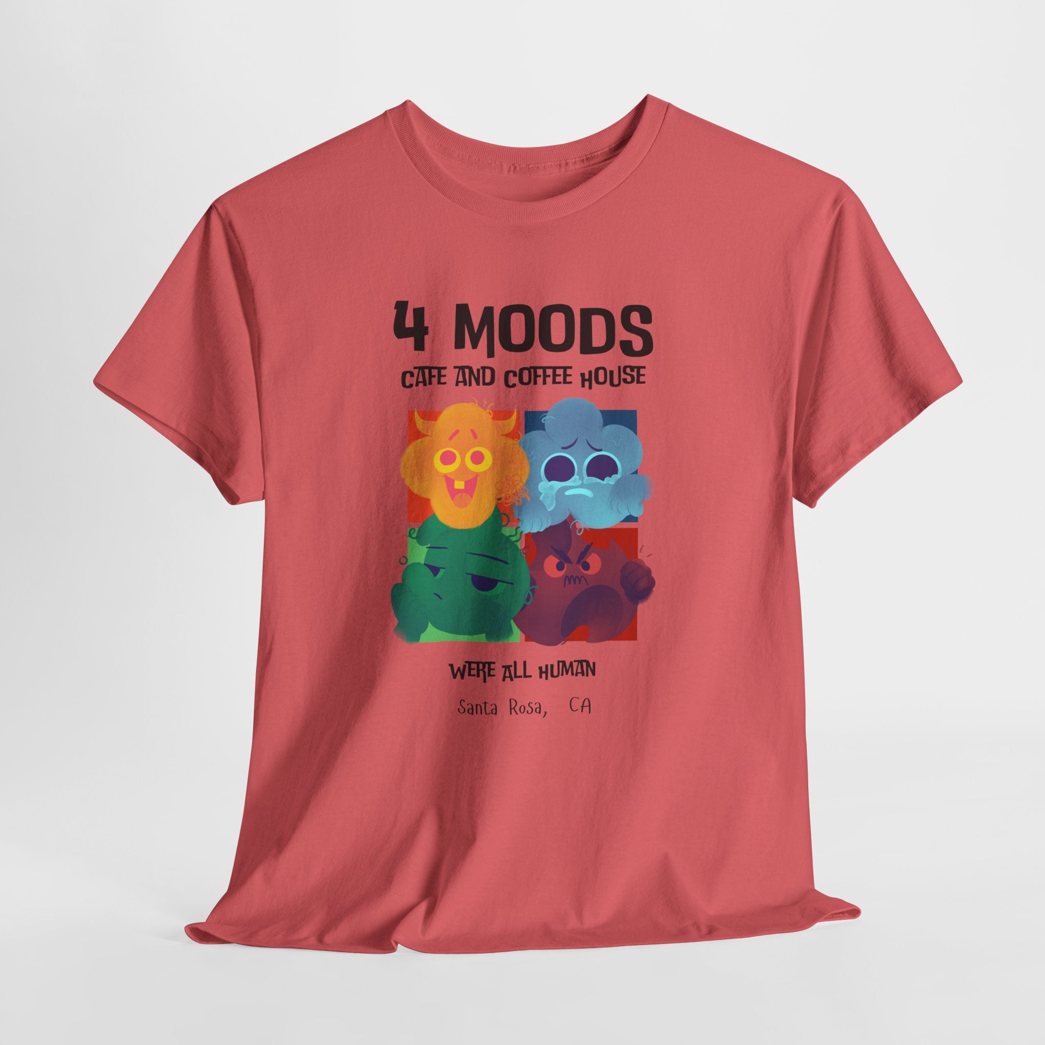 Coffee Lover T-Shirt - 4 Moods Cafe and Coffee House Santa Rosa, CA