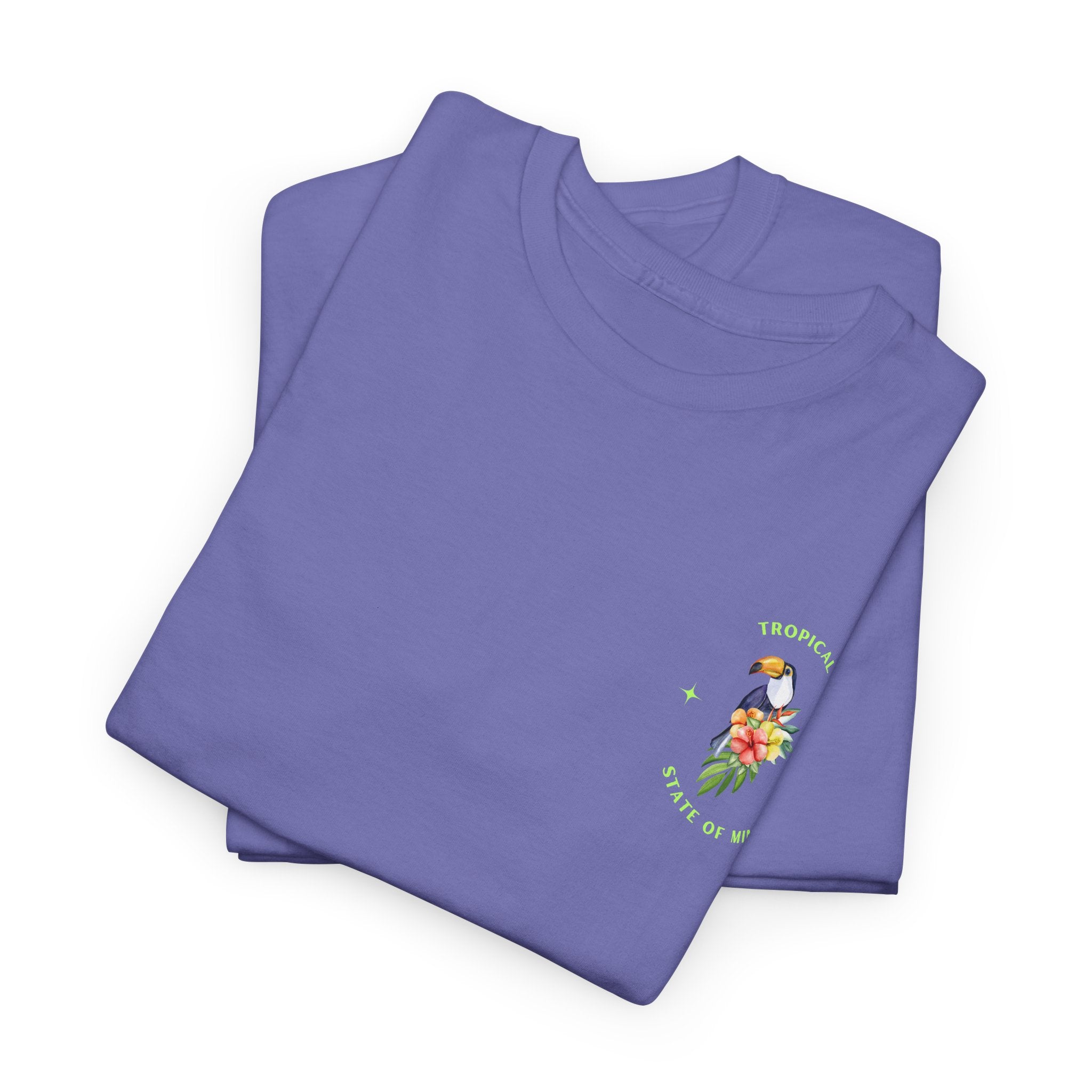 Livi'n in a Tropical State of Mind T Shirt, Summer Shirt, Beachwear, Vacation Top, Gift for Him/Her, Graphic Cotton Tee