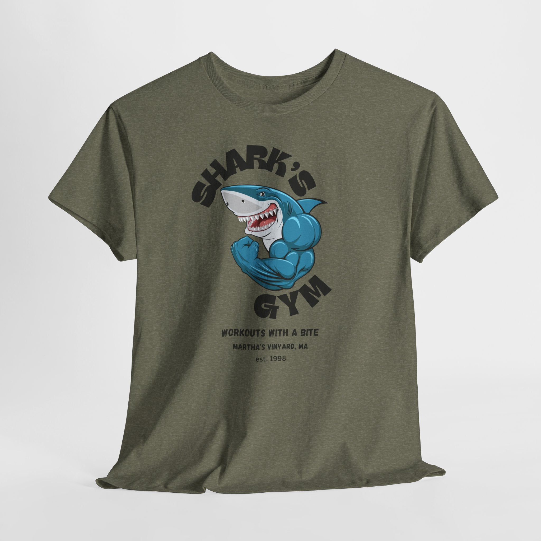 World Famous Sharkys Gym Martha's Vineyard, MA Tee