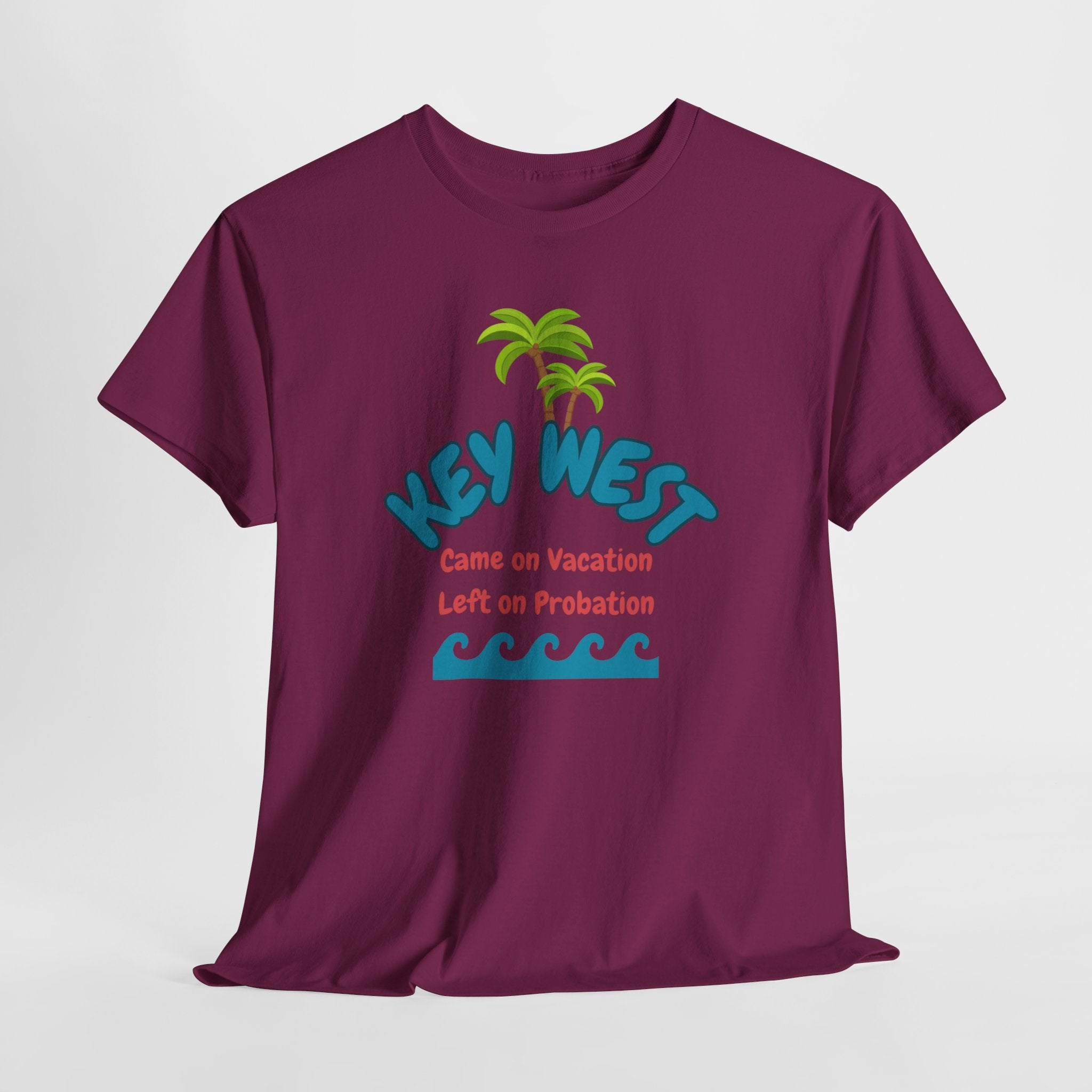 Get A reputation in from  Key West Vacation Tee, Travel Shirt, Beach Party T-Shirt, Unisex Summer Apparel, Gift for Travelers, Casual Wear