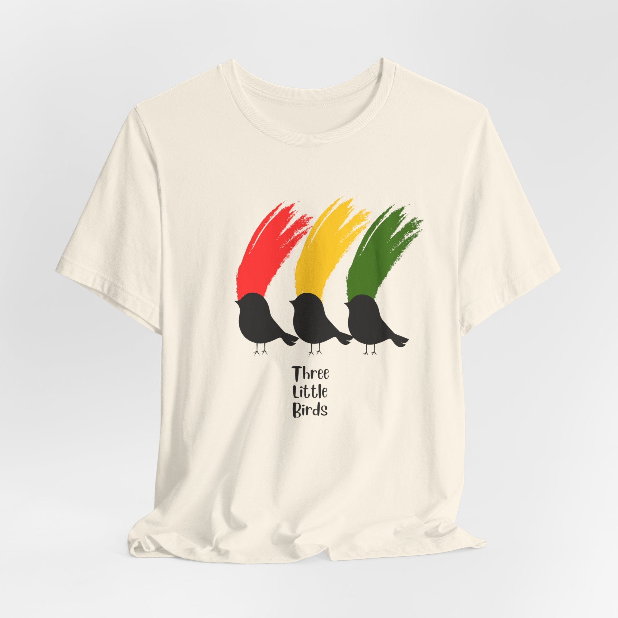 Colorful Rasta Three Little Birds Graphic Tee | Unisex Jersey Short Sleeve T-Shirt | Casual Wear, Gift for Music Lovers, Nature Lovers, Summer [...]